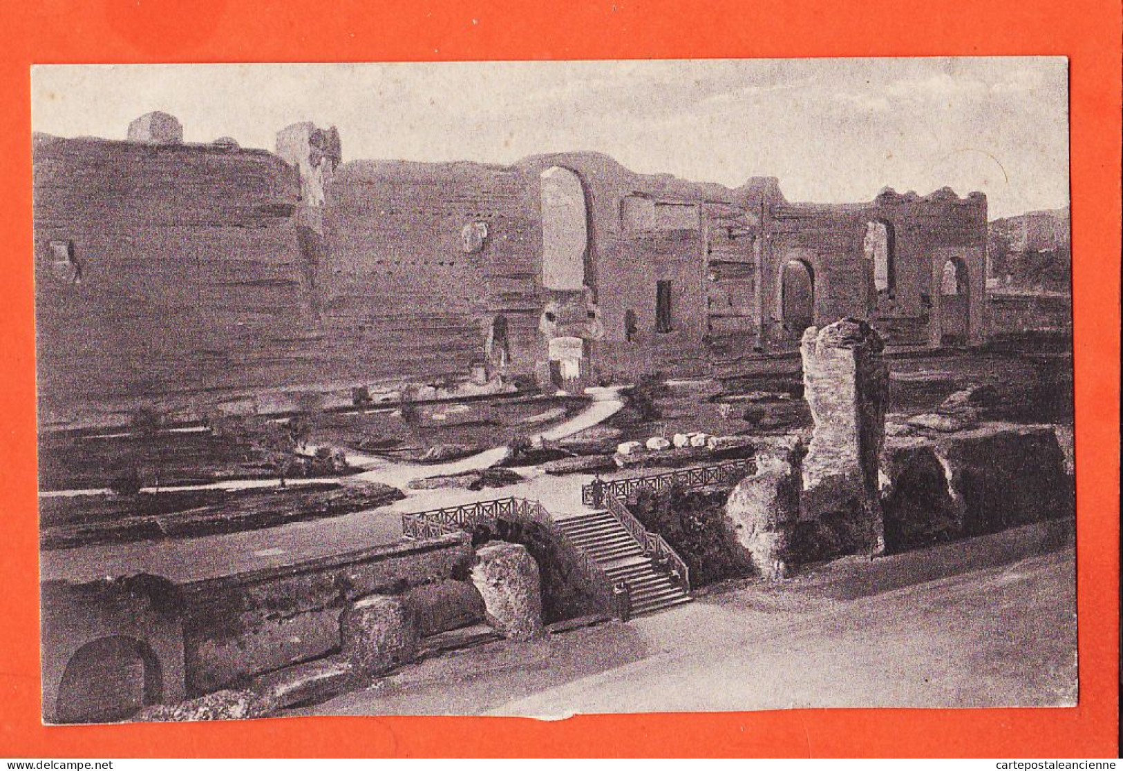 28436 / ROME Thermes CARACALLA Roma Façade Reconstruction Edifice Termes Etat Actuel Restauration RIPOSTELLI -SOLANO - Andere Monumente & Gebäude
