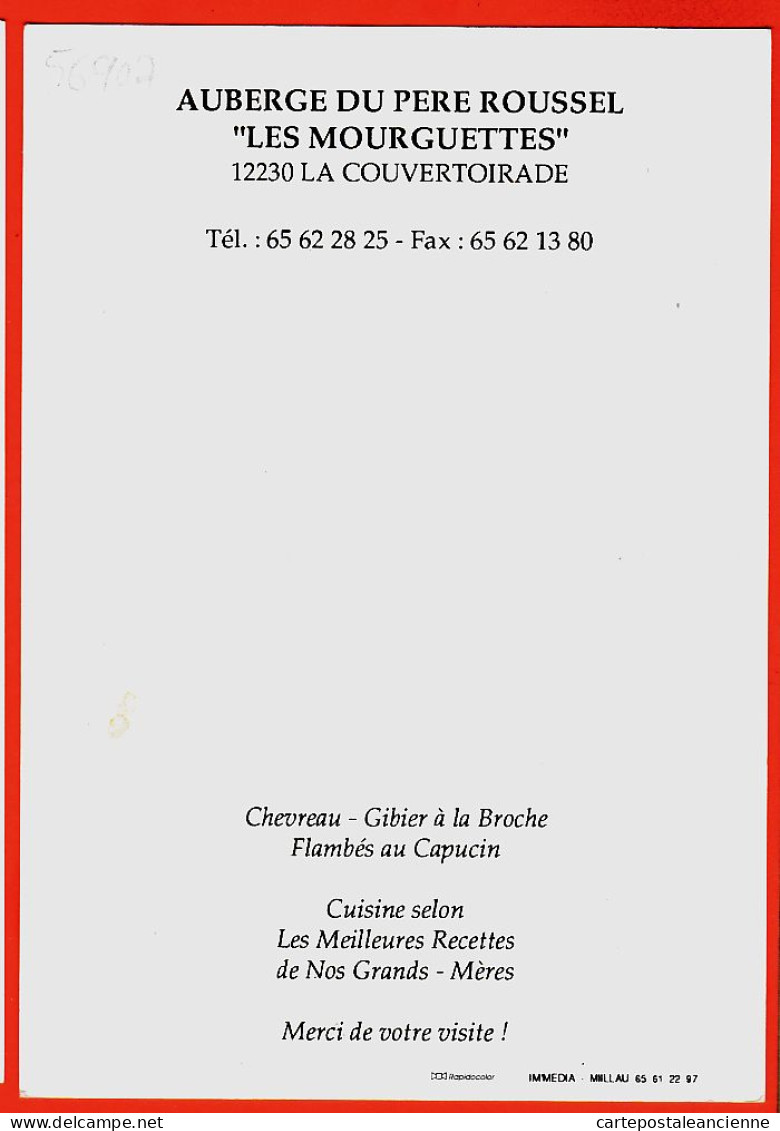 28489 / LA COUVERTOIRADE 12-Aveyron LES MOURGUETTES Auberge Du Père ROUSSEL Cppub 1980s - Other & Unclassified