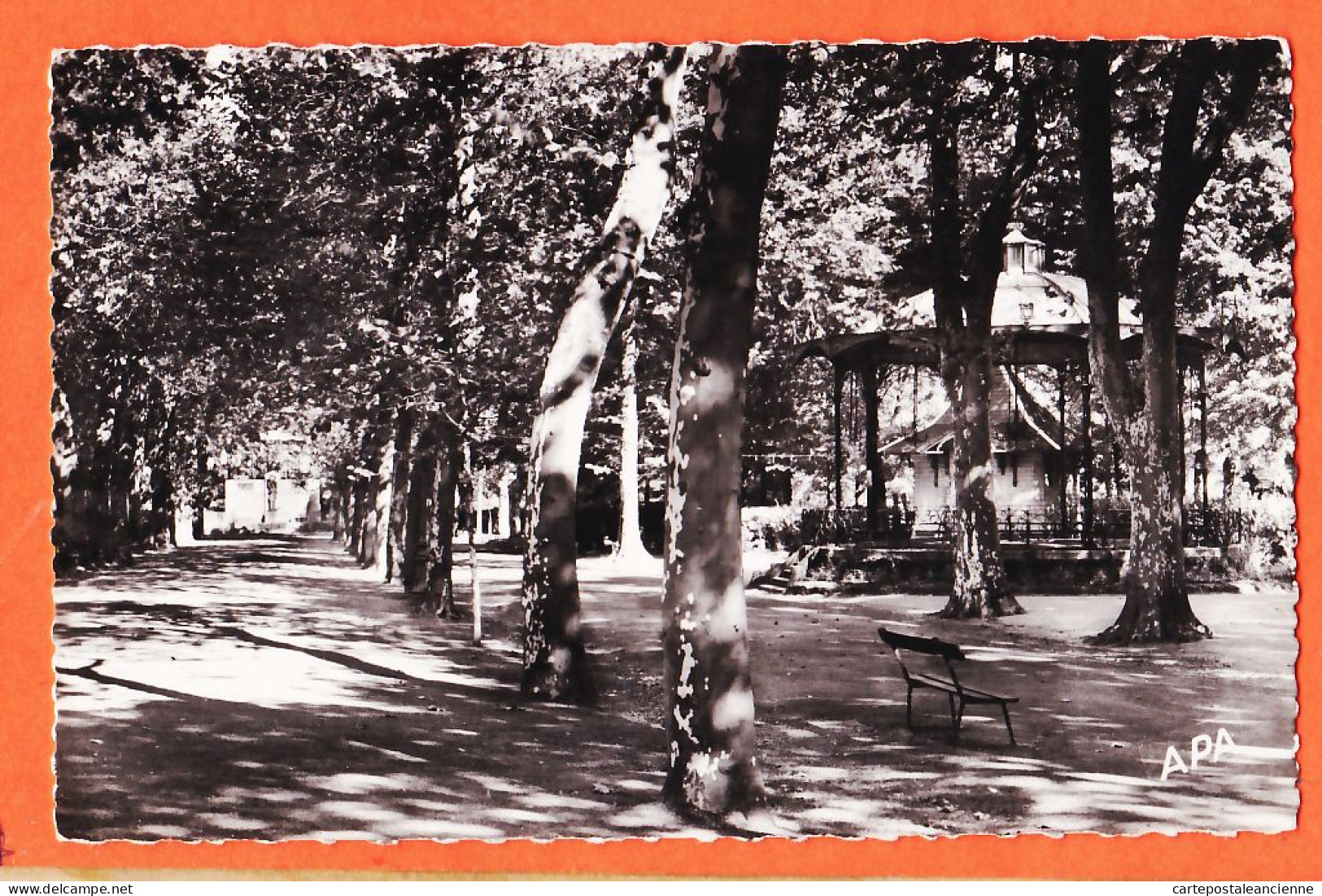 28340 / MAZAMET 81-Tarn Coin Du Jardin Public Les Promenades Et Le Kiosque à Musique 1950s Photo-Bromure APA POUX 121 - Mazamet