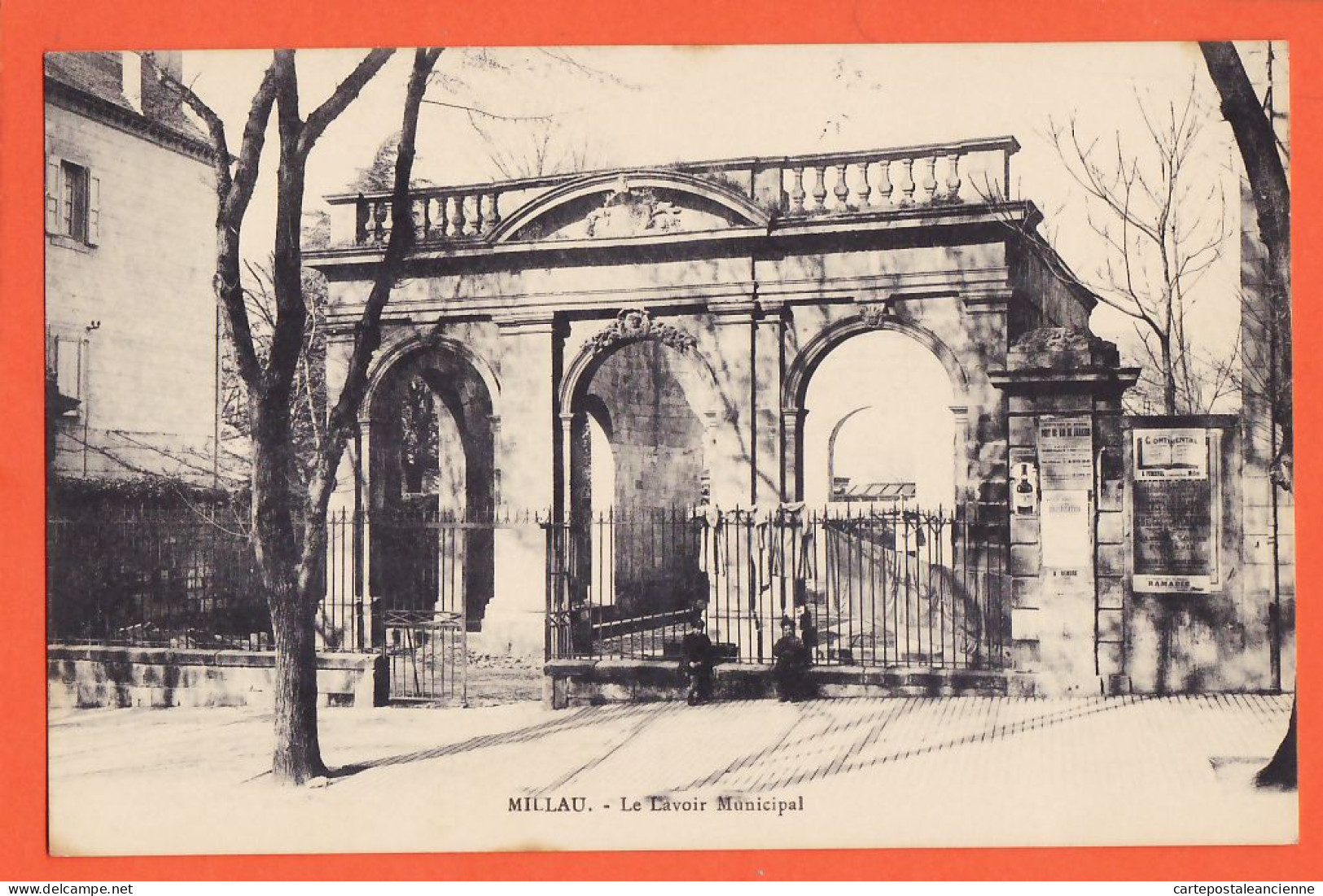 28473 / MILLAU 12-Aveyron Le Lavoir Municipal 1910s  - Millau
