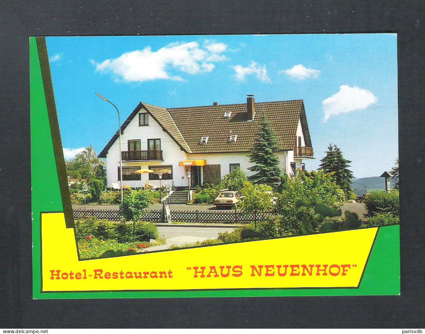 WALDBRÖL - HOTEL - RESTAURANT   " HAUS NEUENHOF " (D 240) - Waldbroel