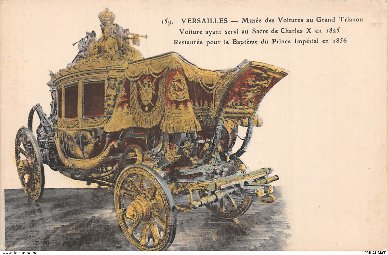 78-VERSAILLES MUSEE DES VOITURES-N°5166-H/0197 - Versailles (Château)
