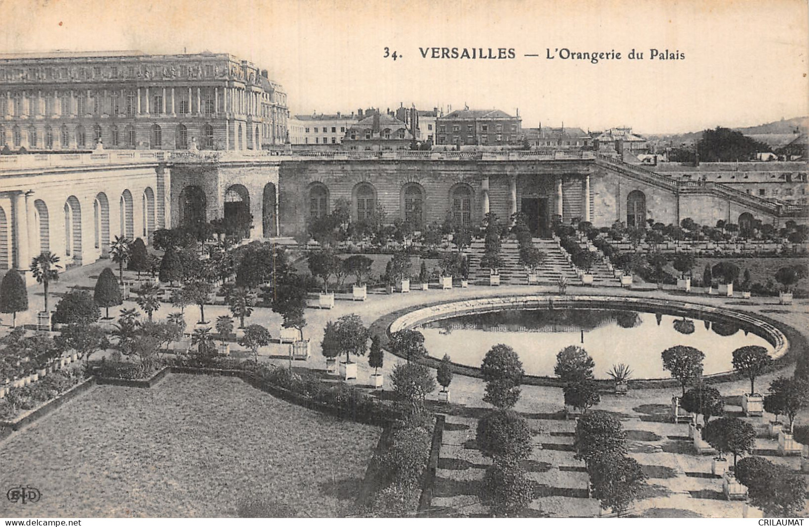 78-VERSAILLES L ORANGERIE DU PALAIS-N°5166-H/0193 - Versailles (Château)