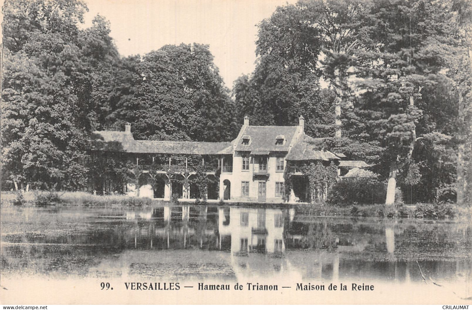 78-VERSAILLES MAISON DE LA REINE-N°5166-H/0181 - Versailles (Château)