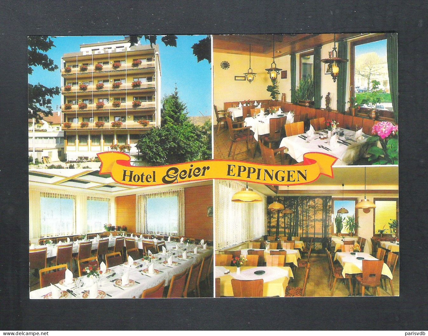 EPPINGEN - HOTEL    " GEIER " (D 241) - Eppingen