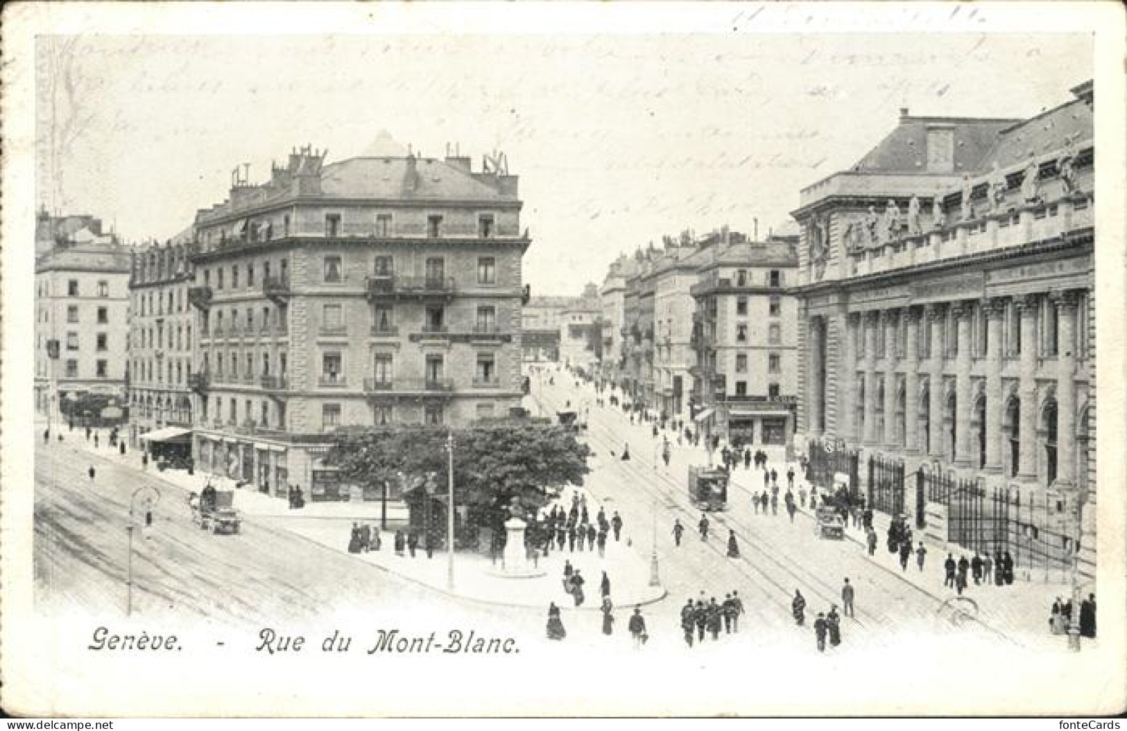 11199500 Genf GE Rue Du Mont-Blanc  - Autres & Non Classés