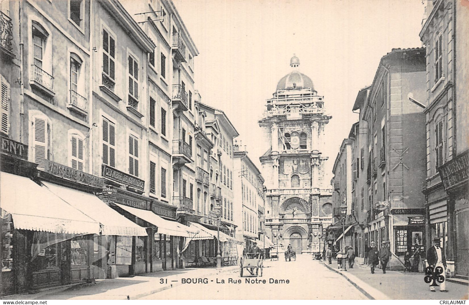 01-BOURG LA RUE NOTRE DAME-N°5166-G/0209 - Other & Unclassified
