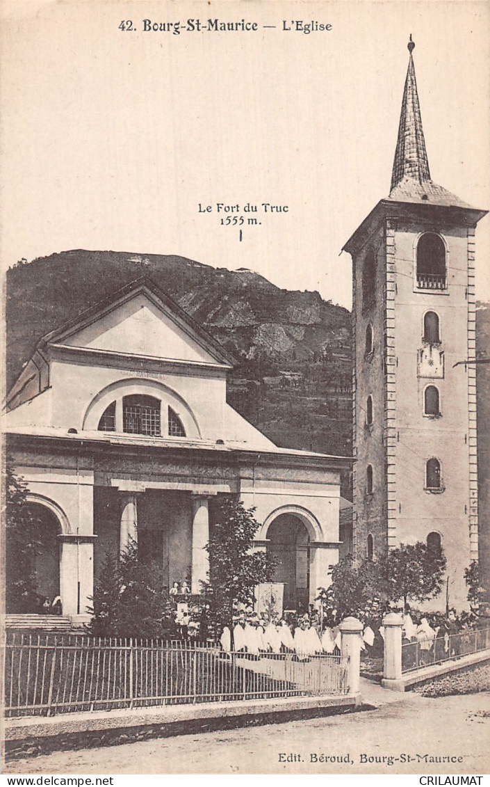 73-BOURG SAINT MAURICE-N°5166-G/0171 - Bourg Saint Maurice