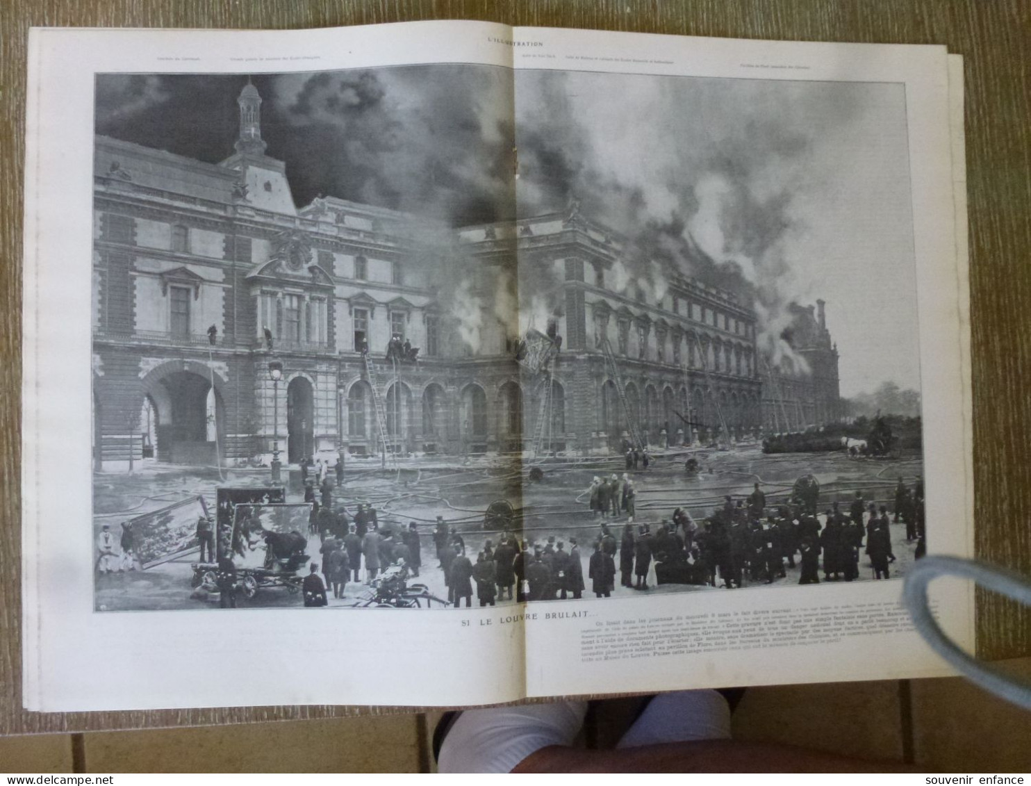 L'Illustration Mars 1905 Bataille De Mandchourie Expédition Charcot  Bataille De Moukden Incendie Louvre Port Arthur - L'Illustration