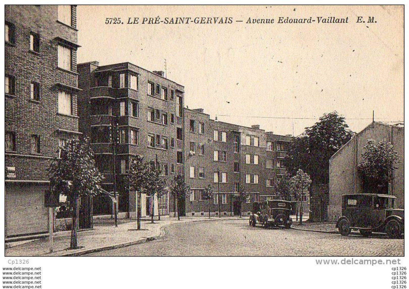 55Hys   95 Le Pré St Gervais Avenue Edouard Vaillant Tacot - Le Pre Saint Gervais