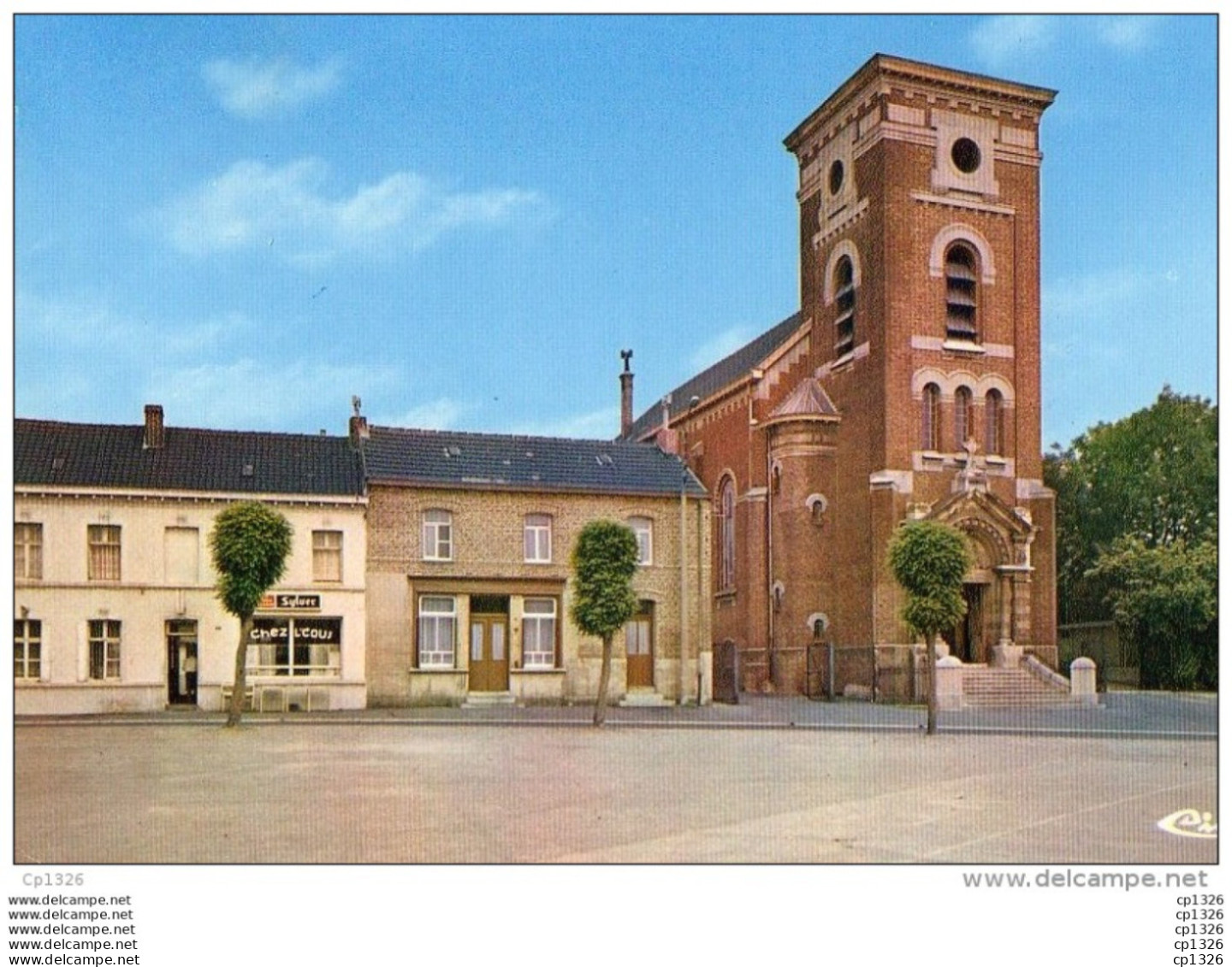 59Cc   59 Aulnoy Lés Valenciennes L'église - Autres & Non Classés