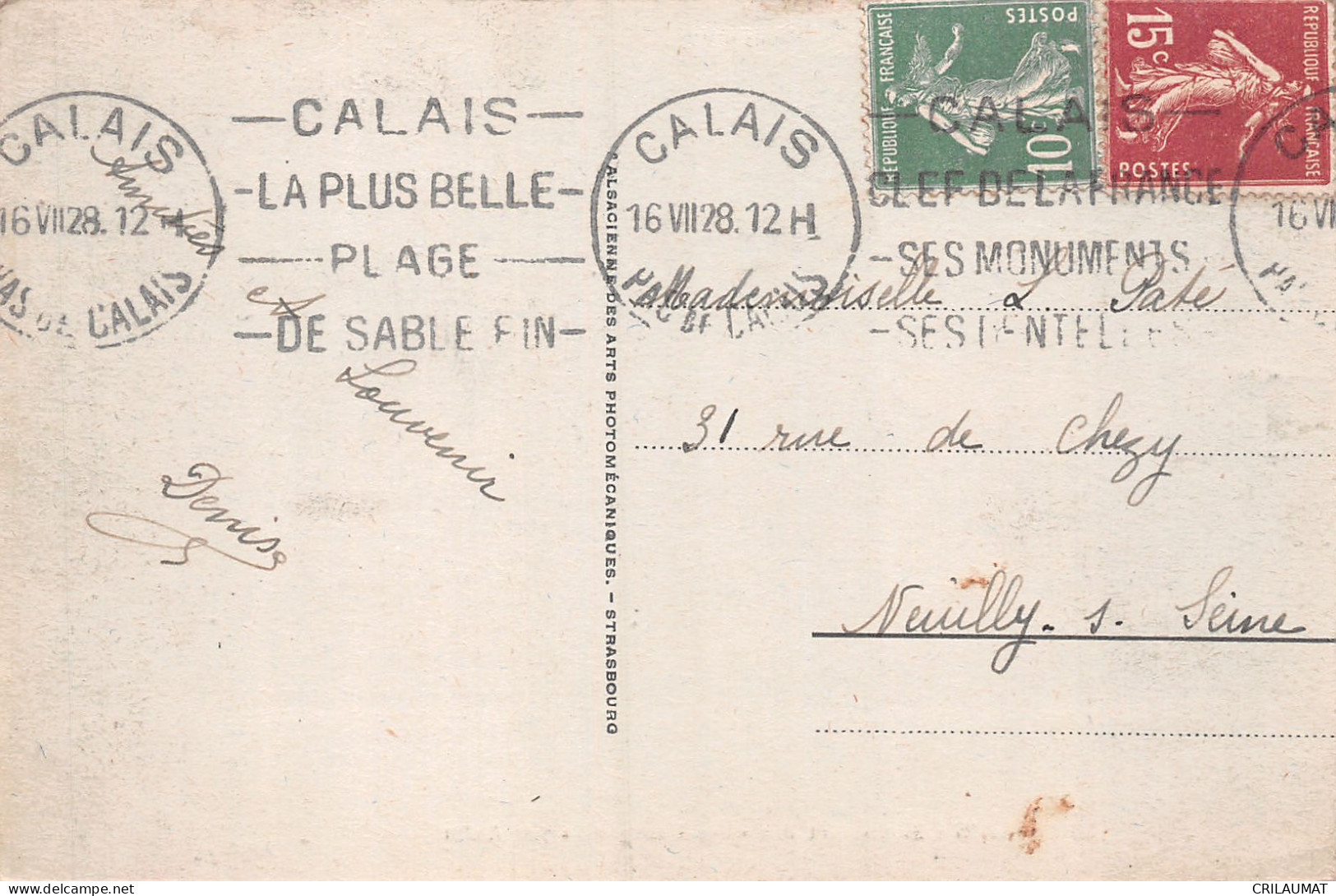 62-CALAIS-N°T5167-C/0179 - Calais