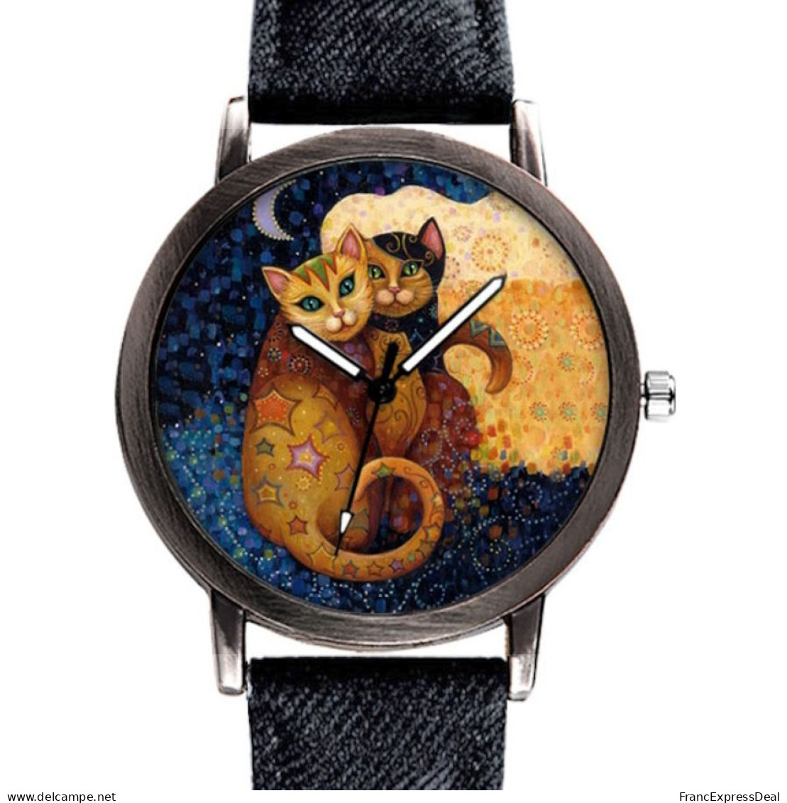 Montre NEUVE - Couple De Chats - Moderne Uhren