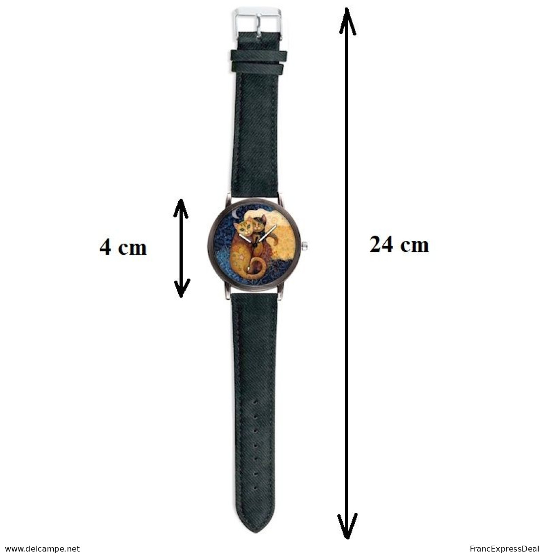 Montre NEUVE - Couple De Chats - Relojes Modernos