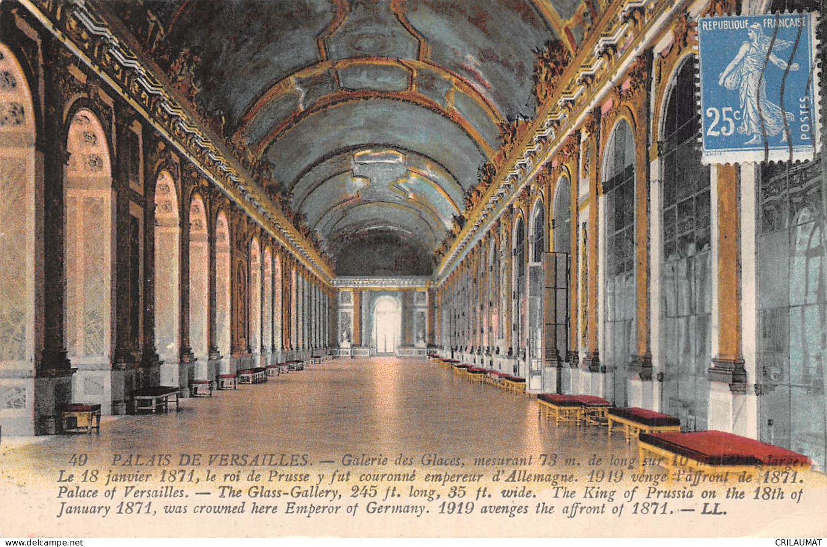 78-VERSAILLES LE PALAIS-N°T5167-B/0235 - Versailles (Schloß)