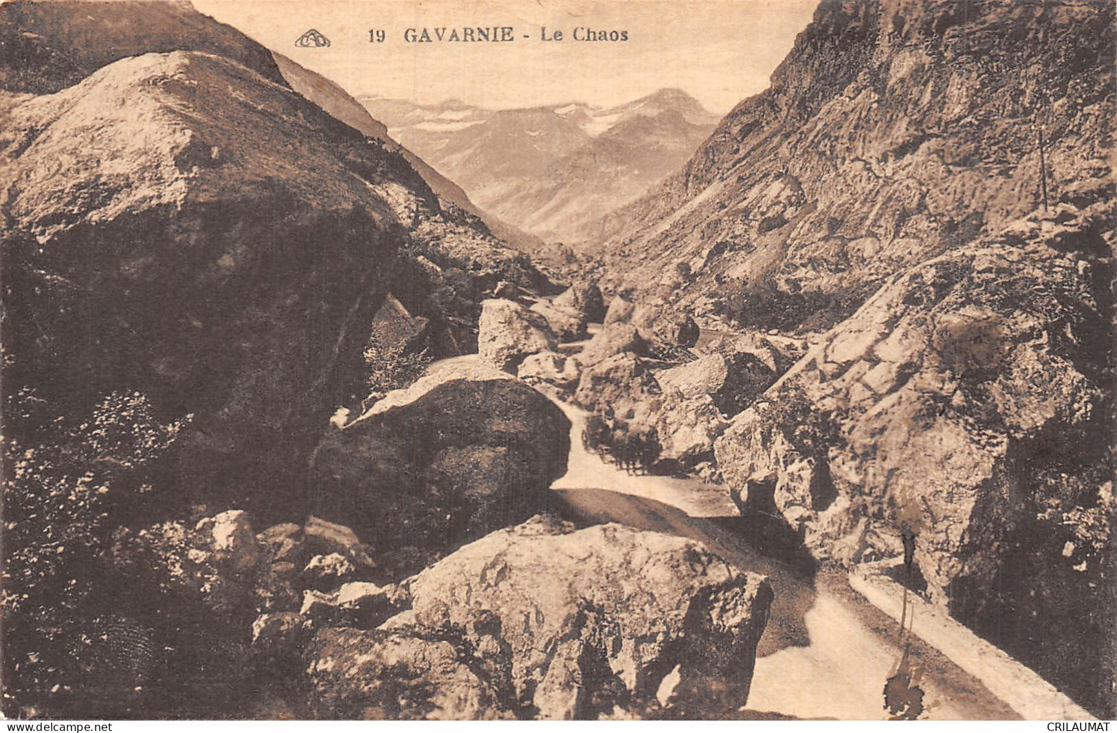 65-GAVARNIE-N°T5167-B/0175 - Gavarnie