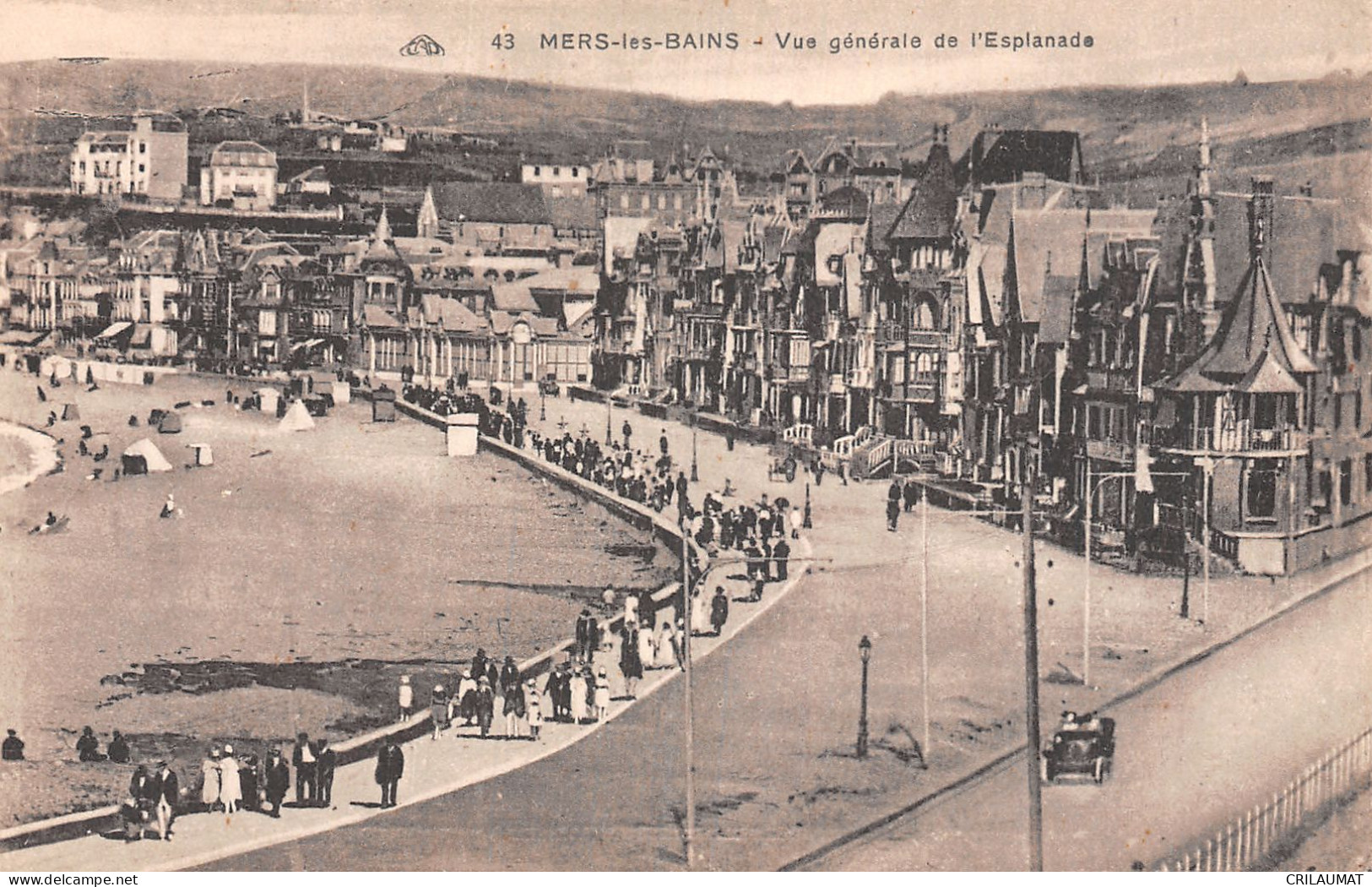 80-MERS LES BAINS-N°T5167-B/0077 - Mers Les Bains