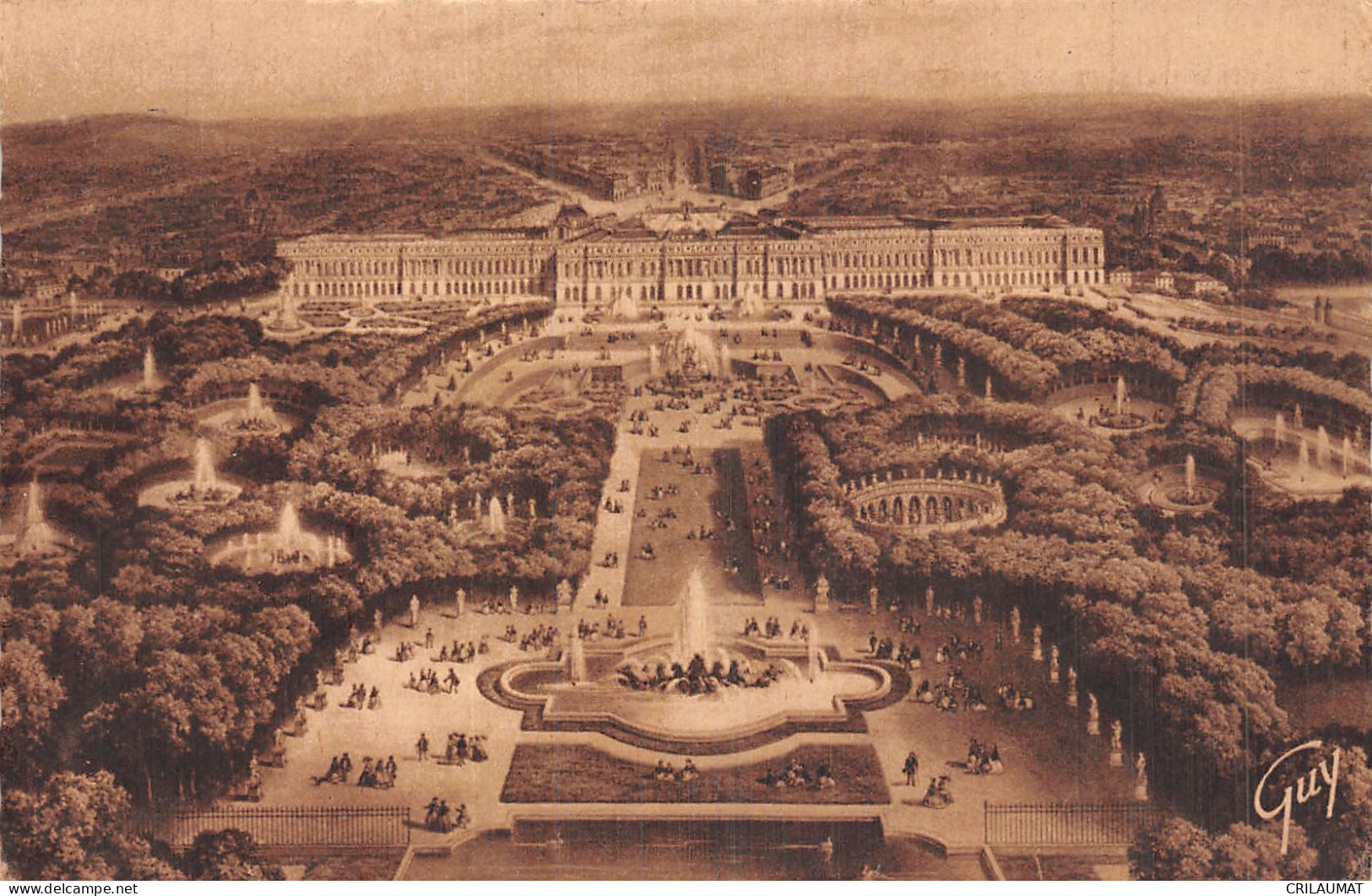 78-VERSAILLES LE CHATEAU-N°T5167-B/0015 - Versailles (Schloß)