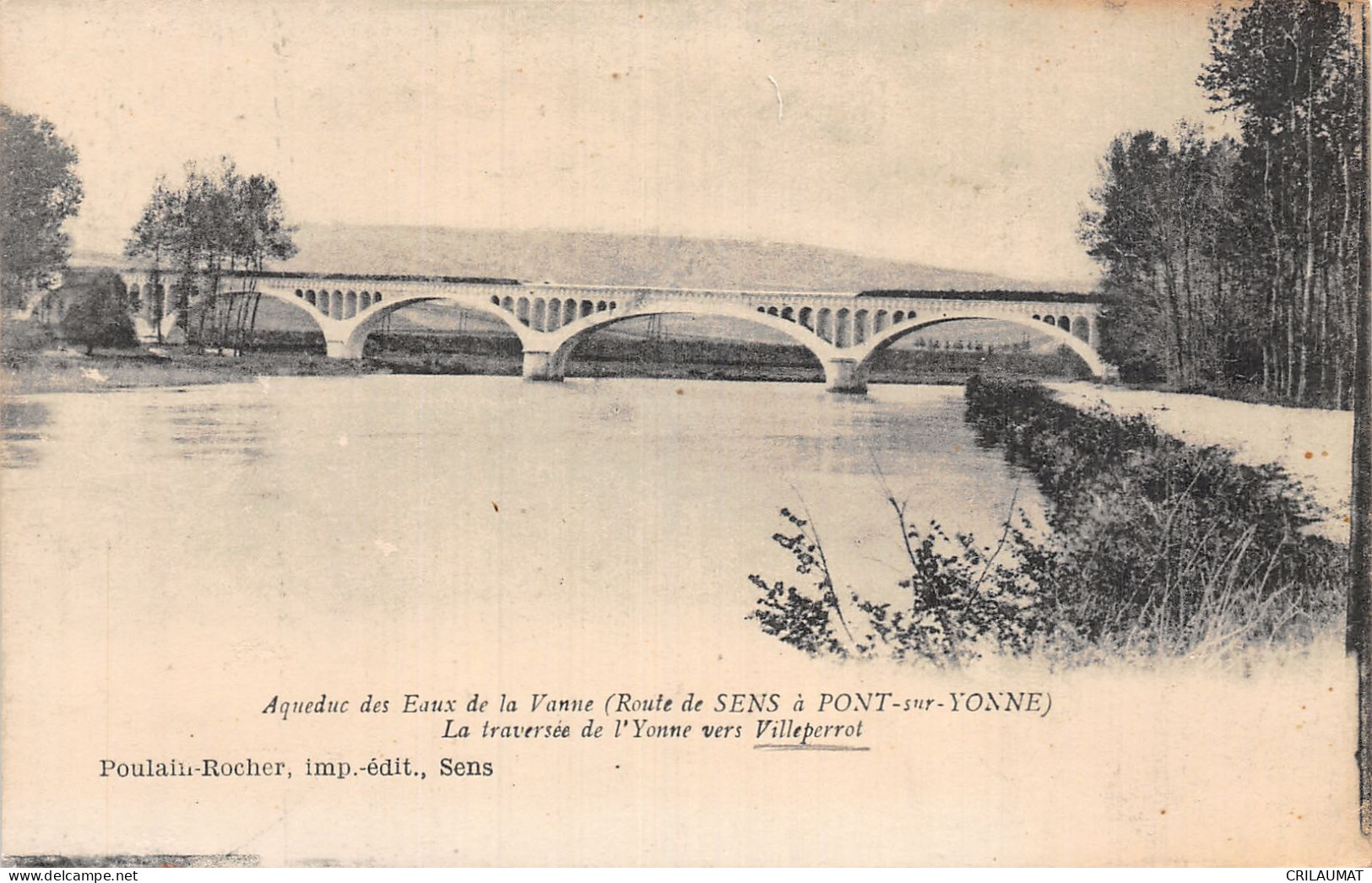 89-PONT SUR YONNE-N°T5167-A/0127 - Pont Sur Yonne