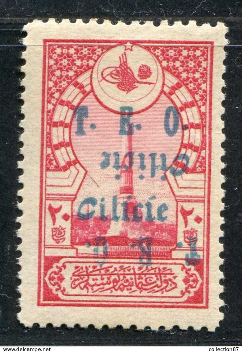 REF094 > CILICIE < Yv N° 68c * Double Surcharge Dont 1 Renversée - Neuf Dos Visible -- MH * - Neufs