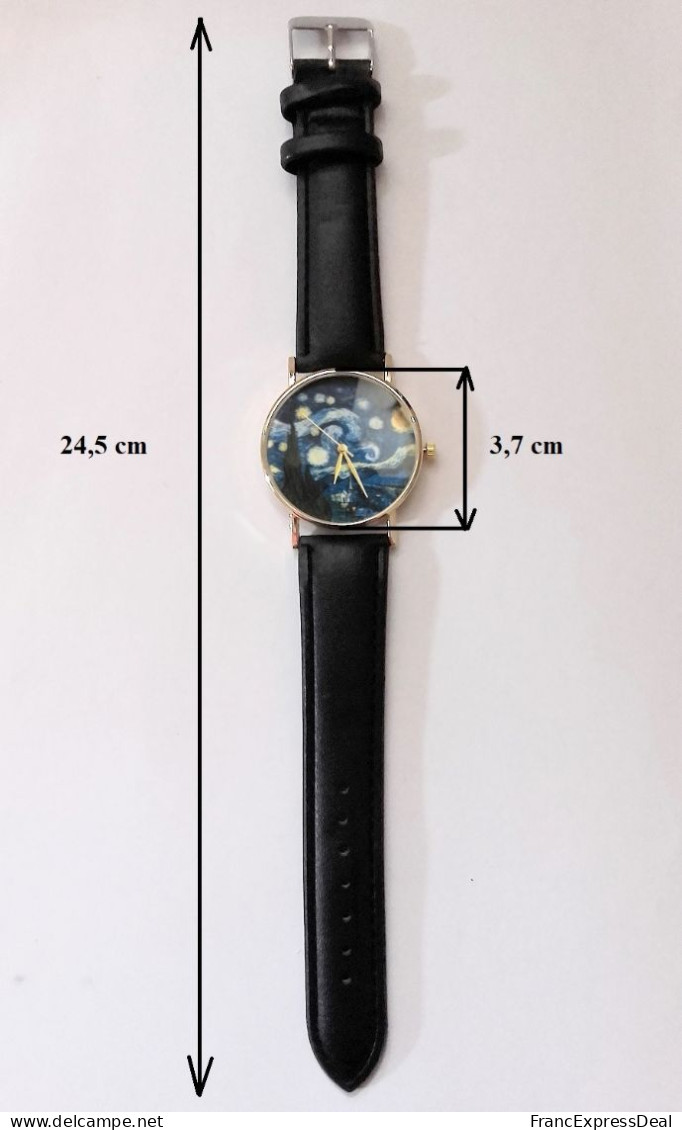 Montre NEUVE - Vincent Van Gogh La Nuit étoilée - Montres Modernes