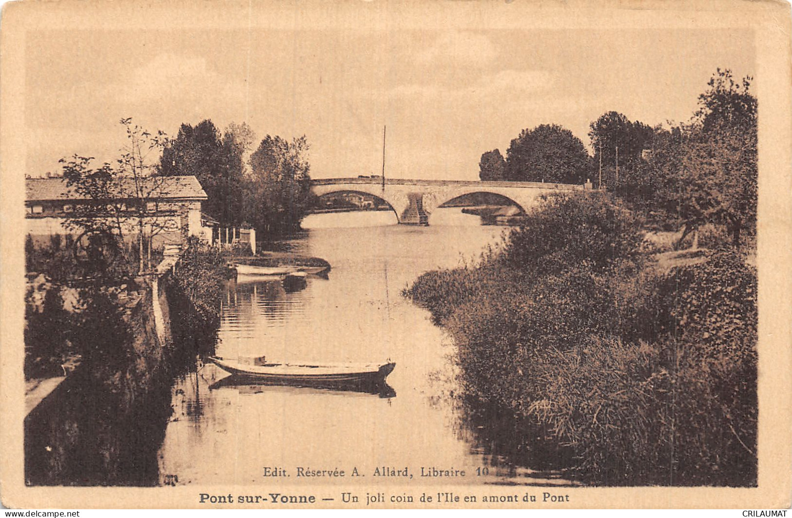 89-PONT SUR YONNE-N°T5167-A/0053 - Pont Sur Yonne