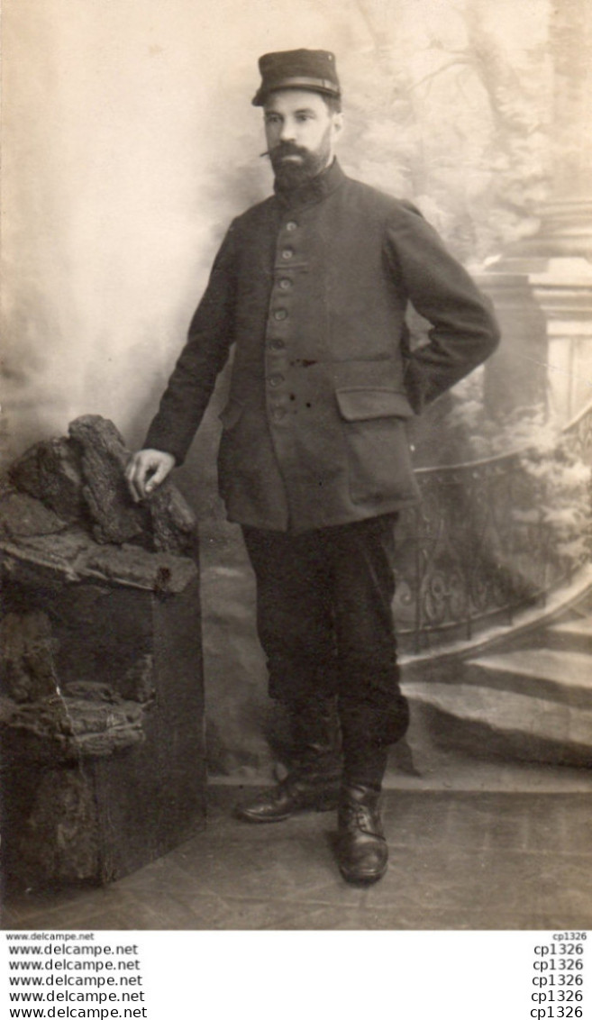 611Bce  Carte Photo Soldat Ferdinand Bureau Campagne 1914 1915 - Personnages