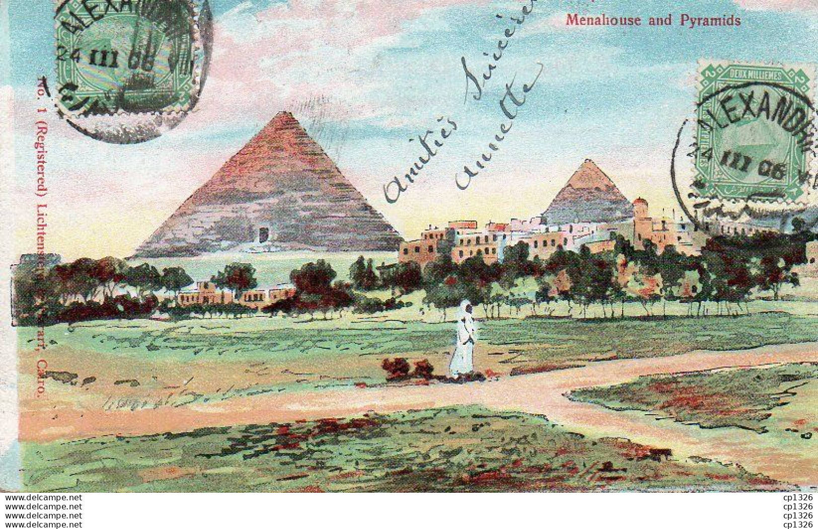 4V1FP   Egypte Menahouse And Pyramids - Sonstige & Ohne Zuordnung