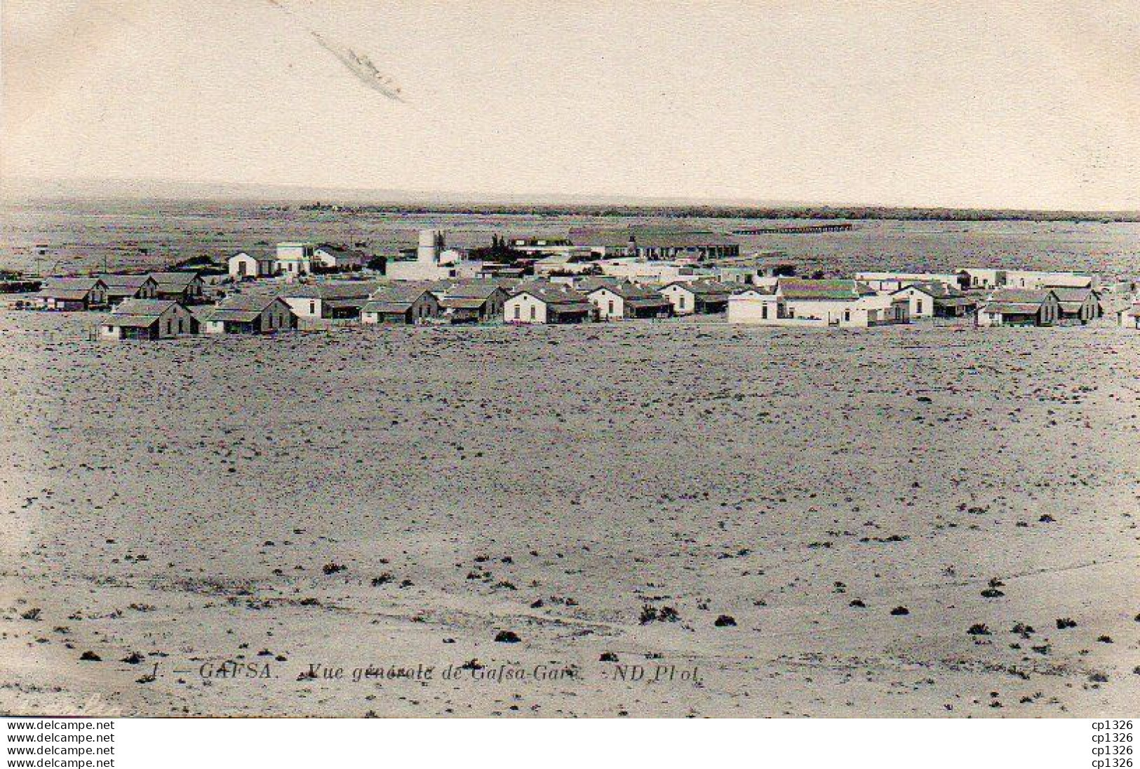 4V1FP   Tunisie Gafsa Vue Générale De Gafsa Gare - Tunesien