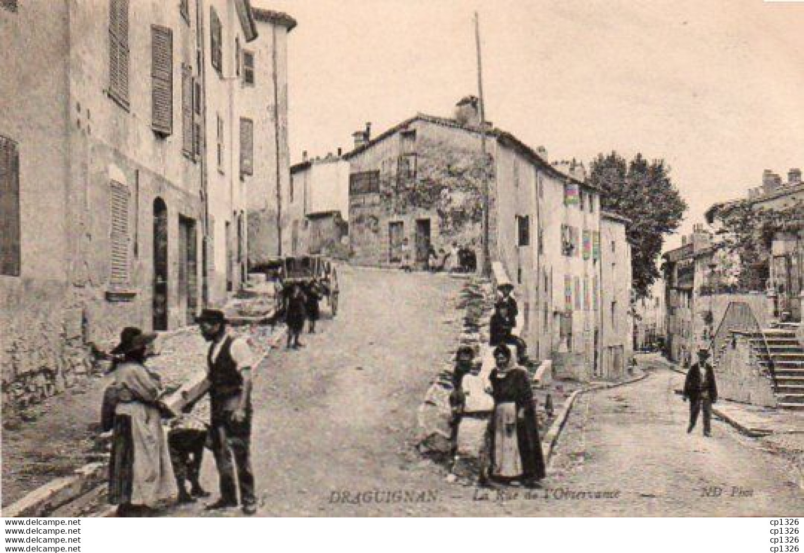 4V1FP  83 Draguignan Rue De L'Observance En TBE - Draguignan