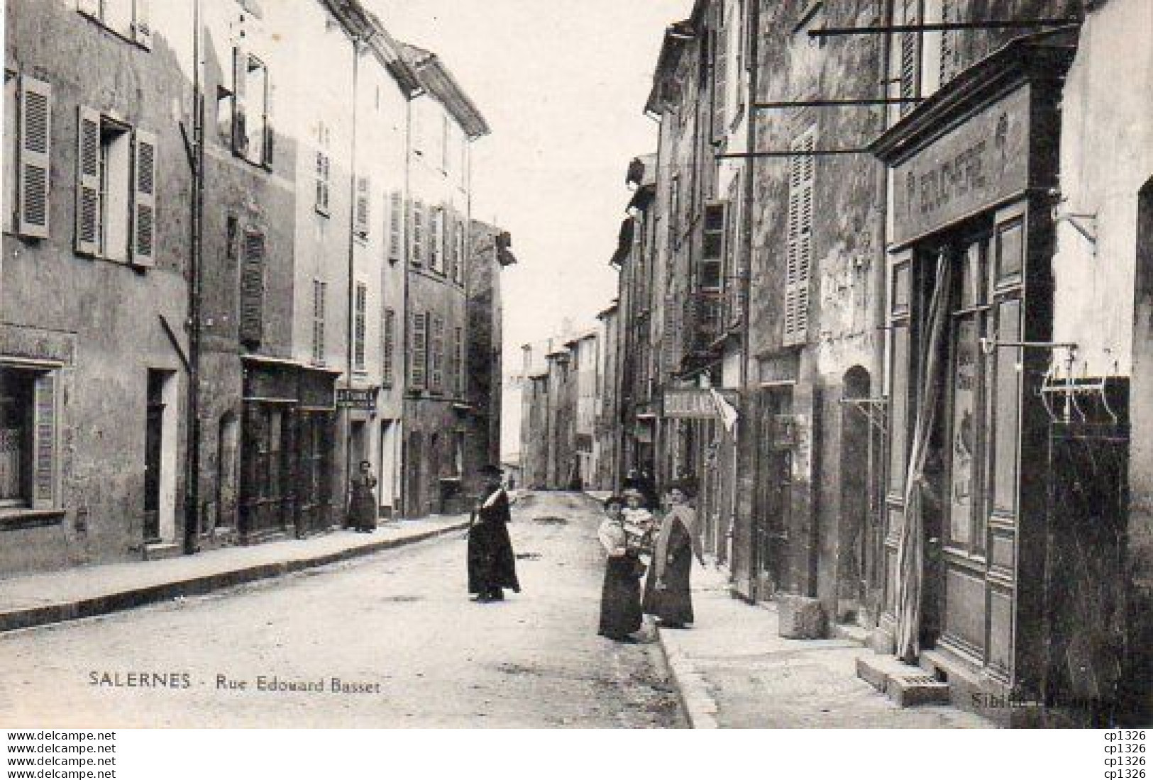 4V1FP  83 Salernes Rue Edouard Basset La Boucherie En TBE - Salernes