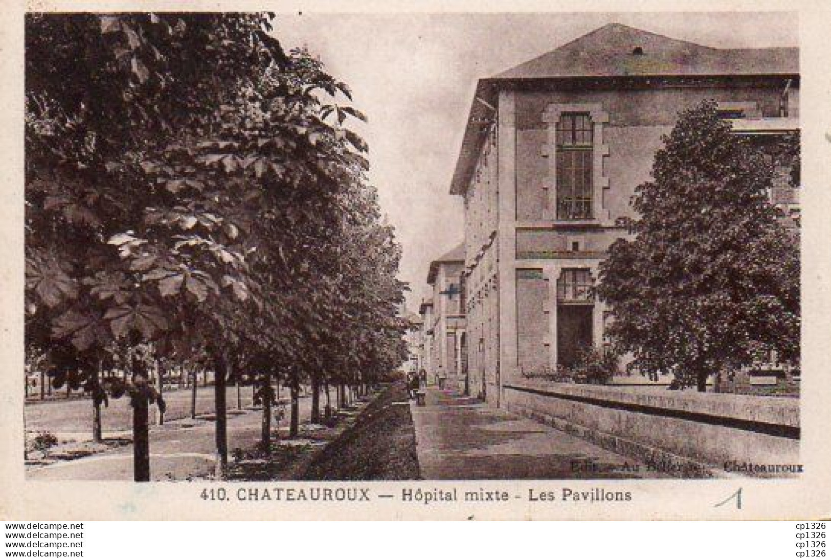 3V83Gt   36 Chateauroux Hopital Mixte Les Pavillons - Chateauroux