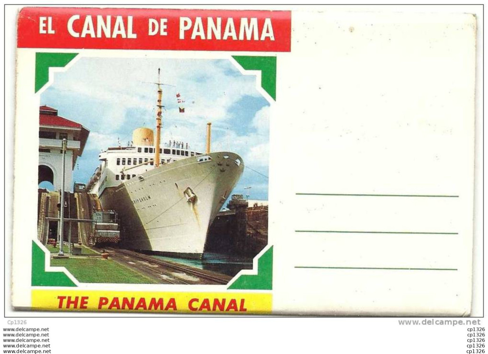 10dito  POCHETTE CARNET DE 13 VUES/ PHOTOS DE PANAMA - Panama