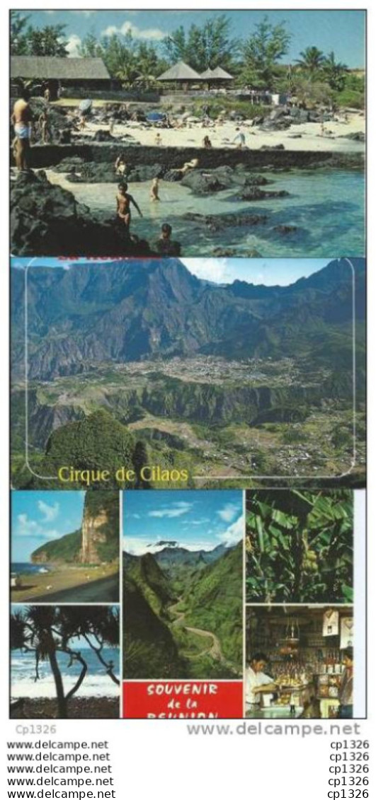 26Mo   La Reunion Lot De 5 Cp Cilaos, Boucan Canot... - Other & Unclassified