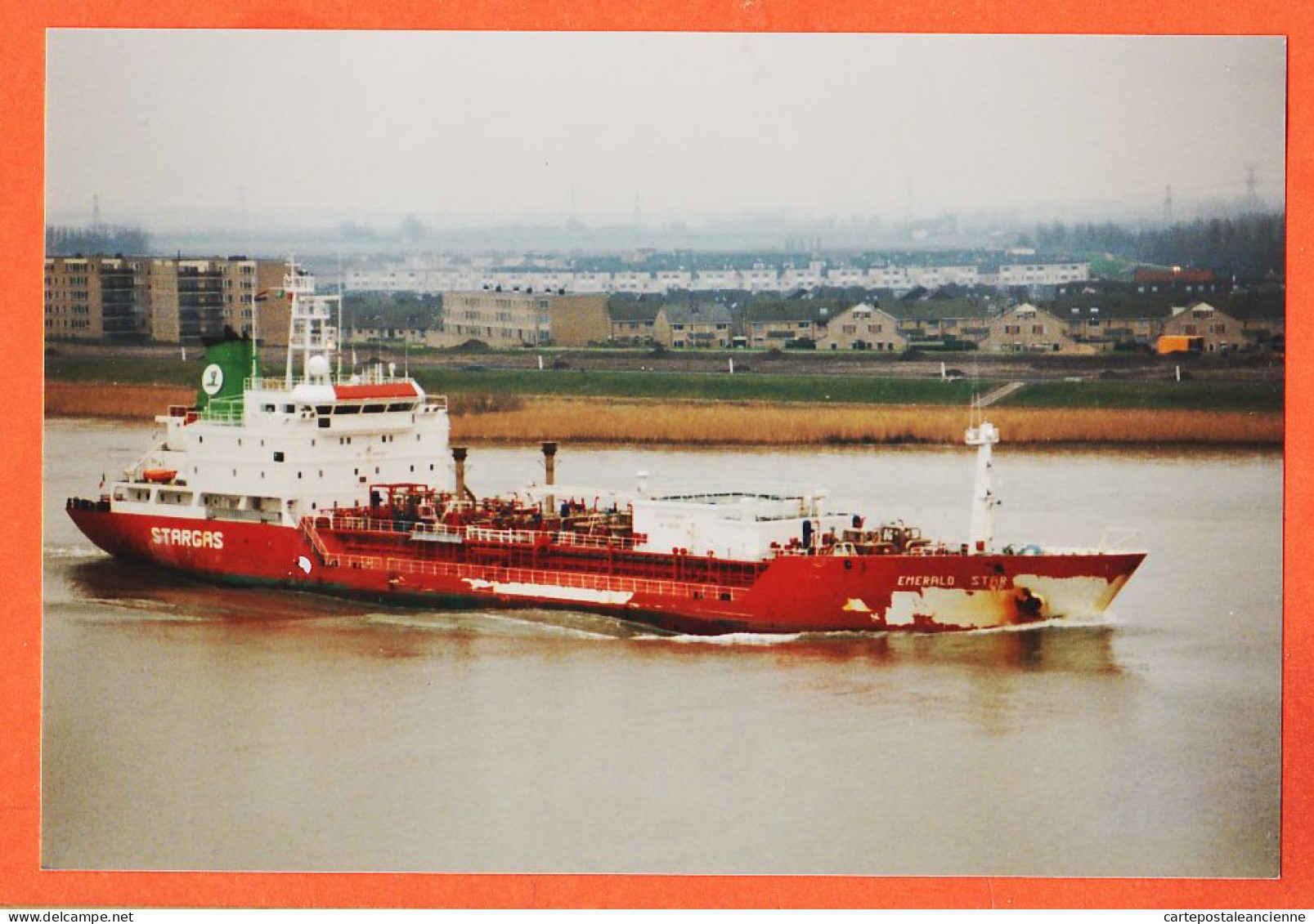 35799 / ⭐ ◉ IMO ? EMERALD STAT Stargas Chemical And Product Tanker Ship 2000s Photographie Véritable 15x10  - Schiffe