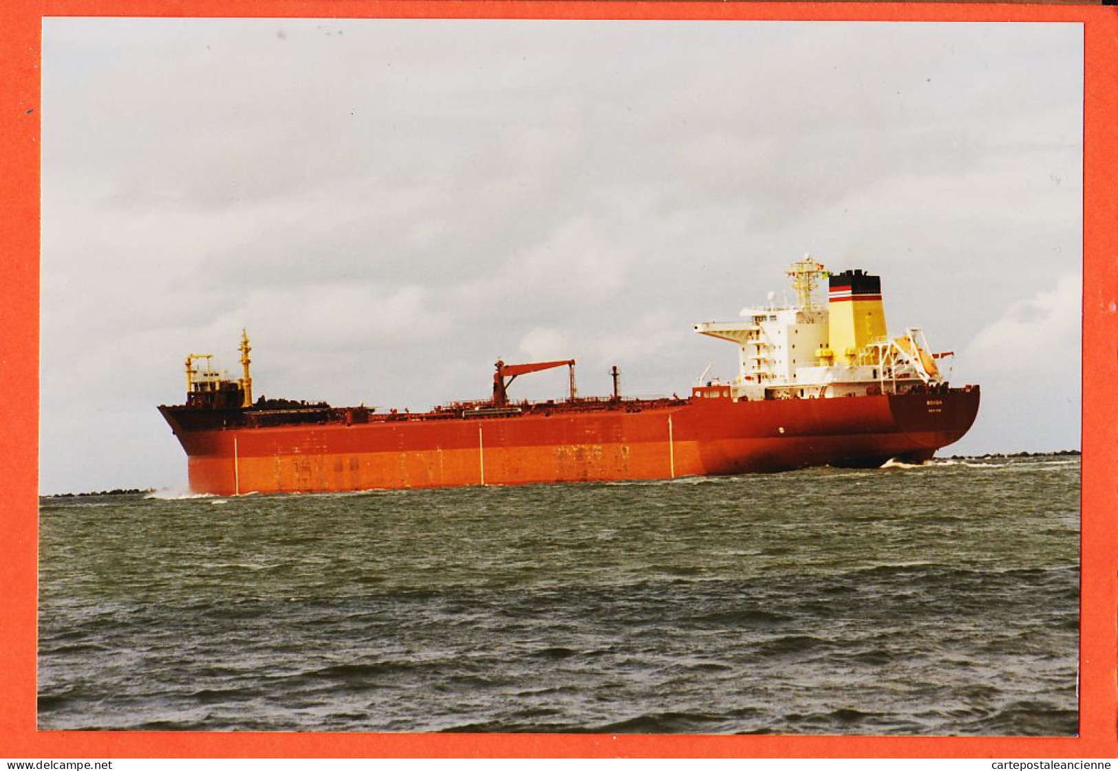 35775 / IMO 891240 Crude Oil Tanker BORGA (4) Ship Petrolier 04-1998  Photographie Véritable 15x10 KODAK  - Bateaux