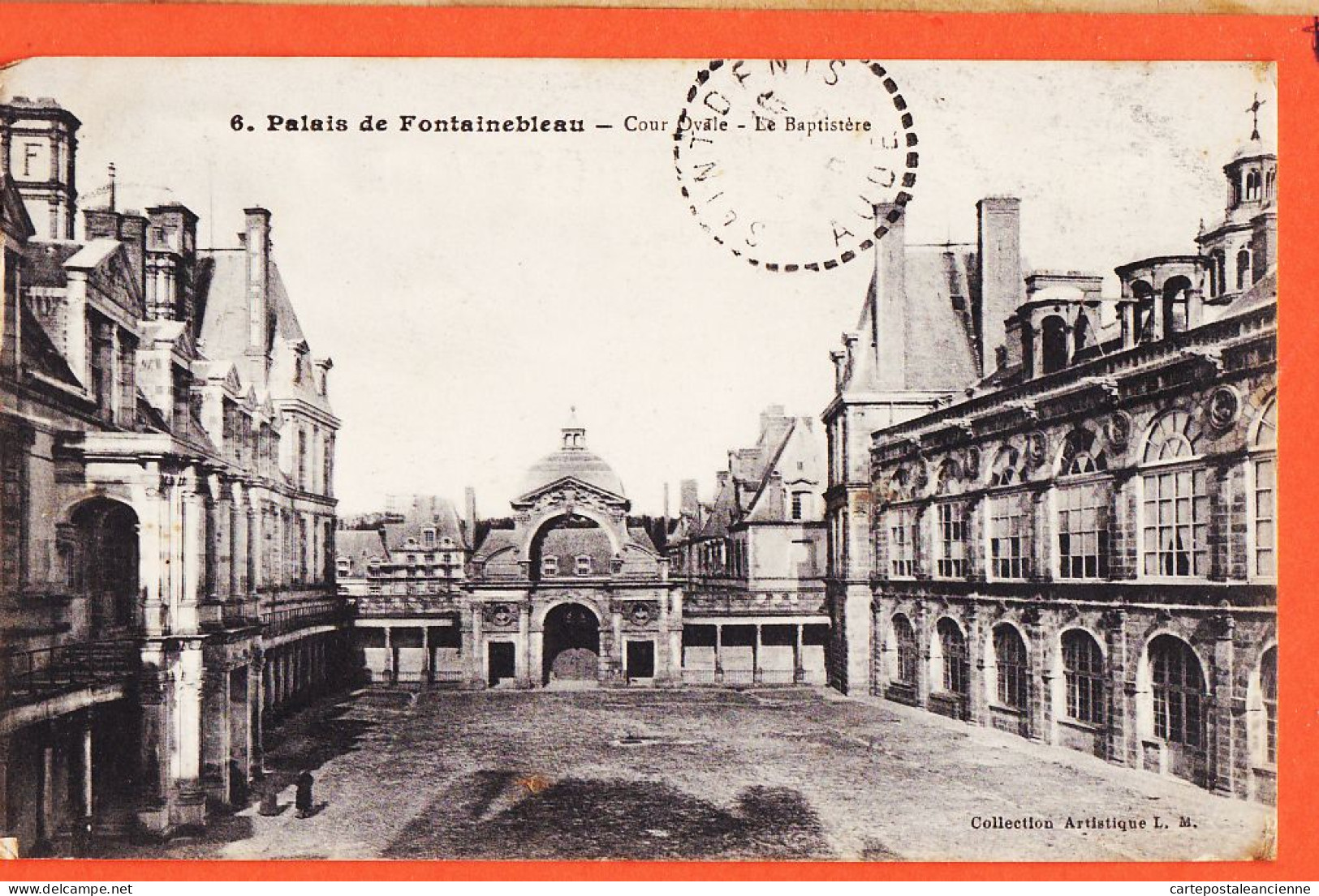 35624 / FONTAINEBLEAU 77-Seine Marne 1916 à COUX Saint-Denis Saissac AudeL-M 6 - Fontainebleau