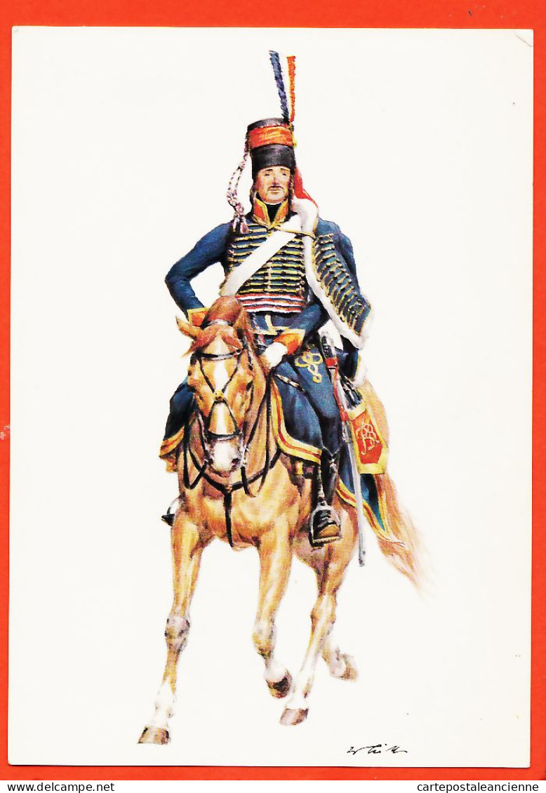35917 / HUSSARD Netherlands Batavische Republik 1795-1800 Republic Batavia République Batave  TRITT 19165 Serie IV  - Uniforms