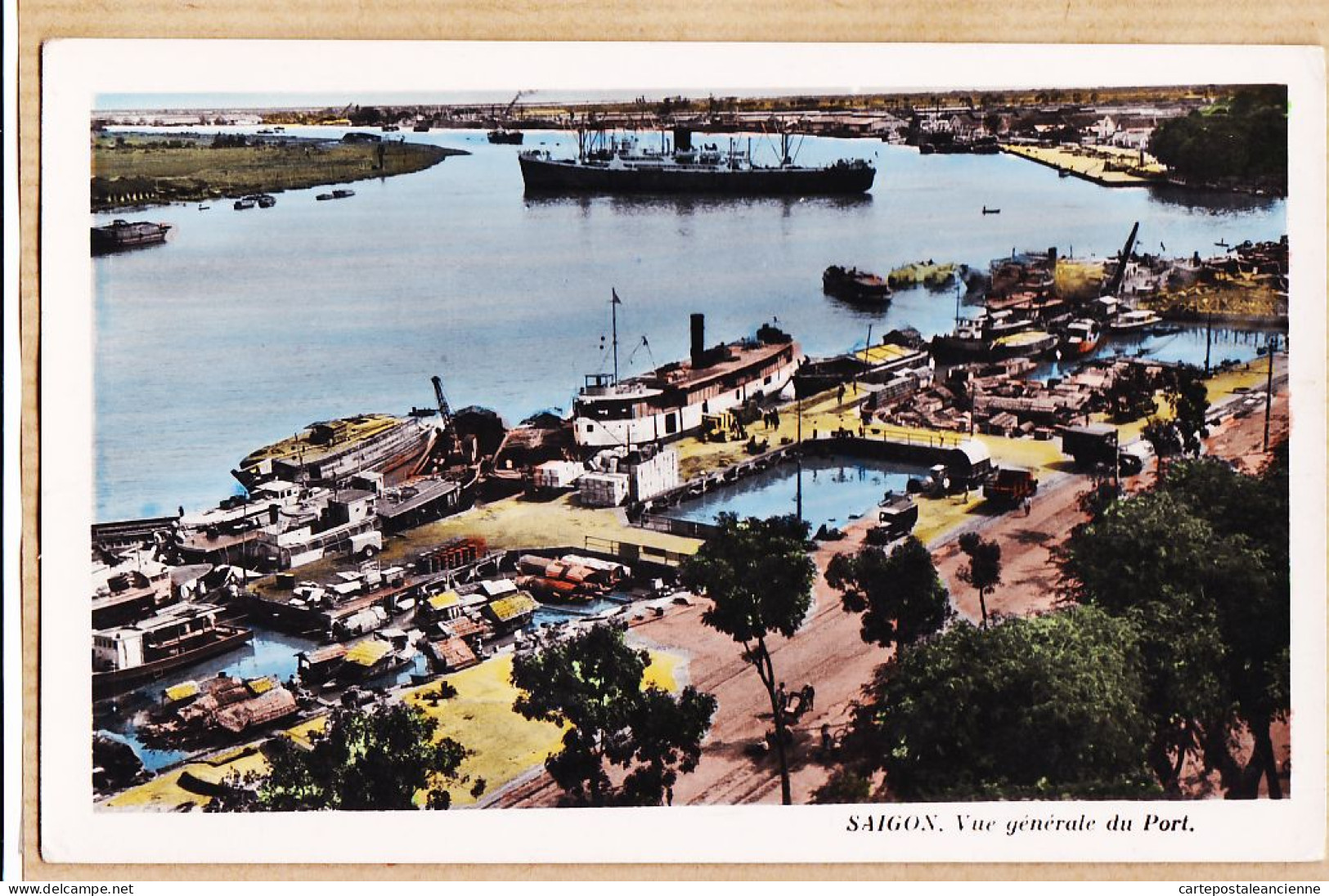 35548 / SAÏGON Vue Générale Du Port 1930s Photo NAM-PHAT 28 Vietnam Indochine Cochinchine - Viêt-Nam