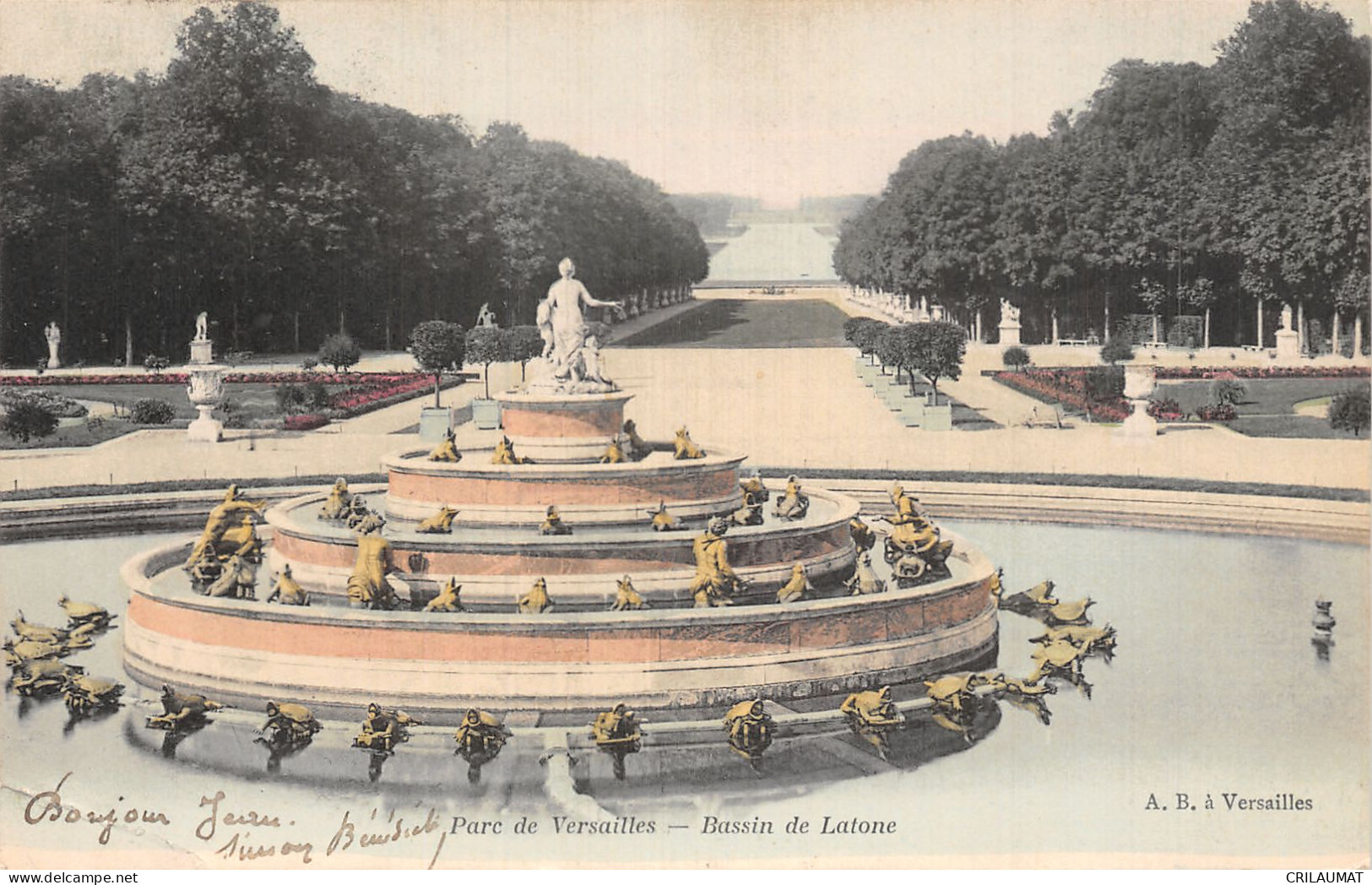 78-VERSAILLES LE PARC-N°T5167-E/0185 - Versailles (Château)