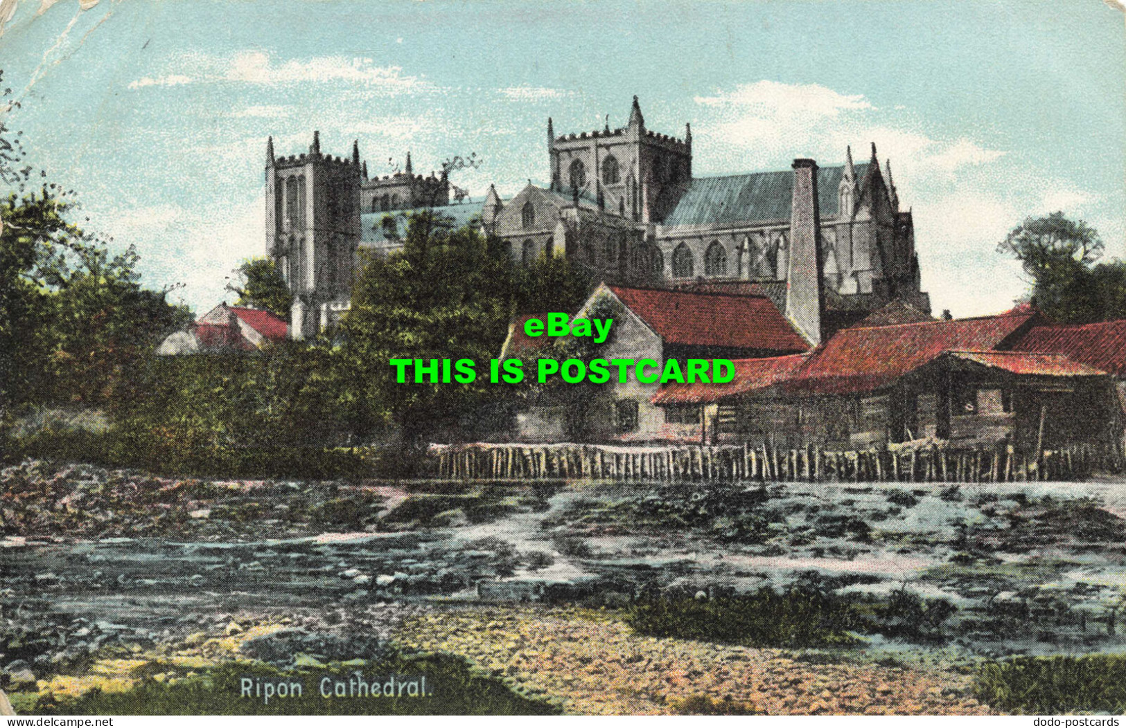R587374 Ripon Cathedral. Fine Art Post Cards. Christian Novels Publishing. 1910 - Monde