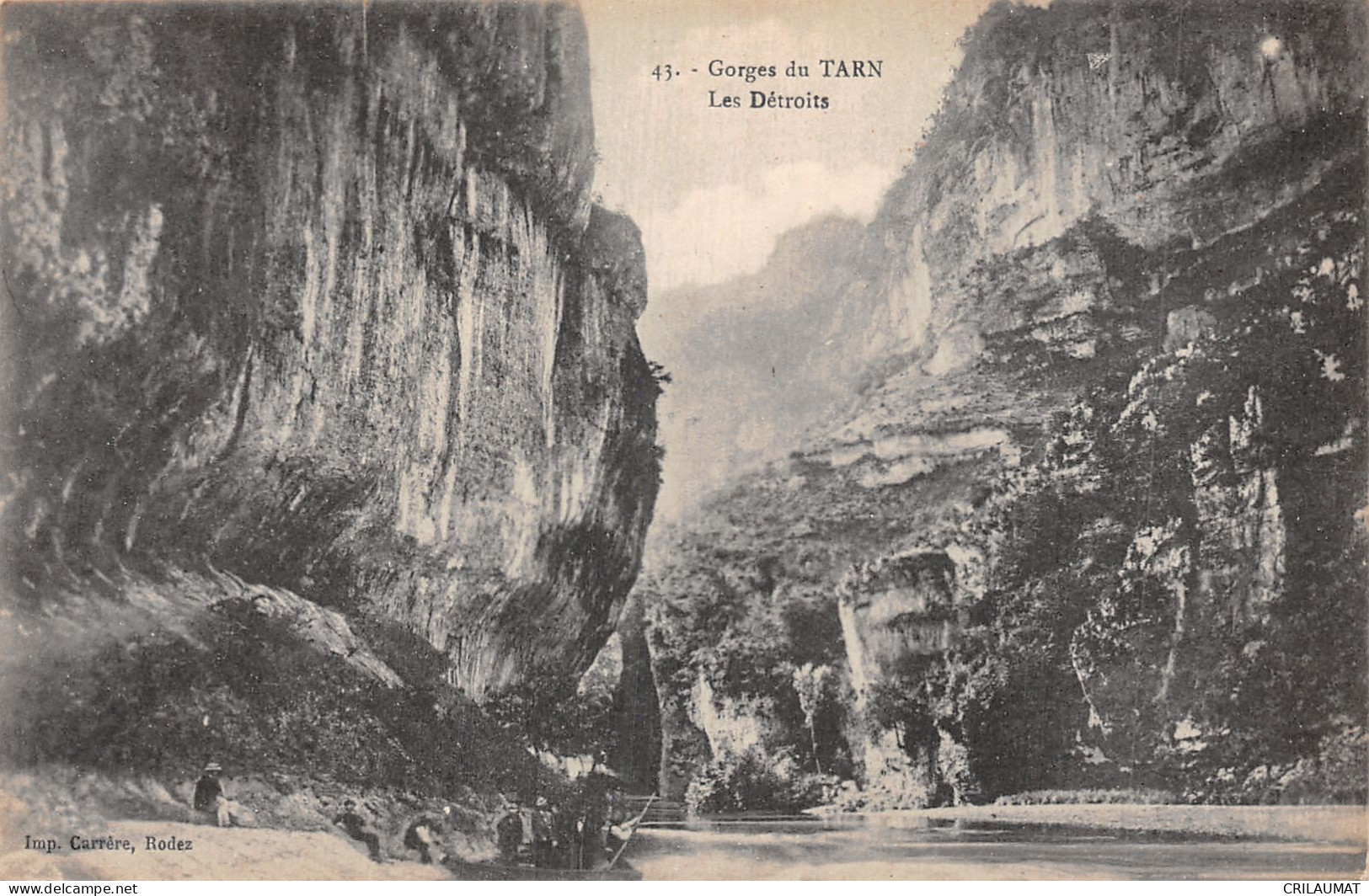 48-GORGES DU TARN-N°T5167-E/0161 - Gorges Du Tarn