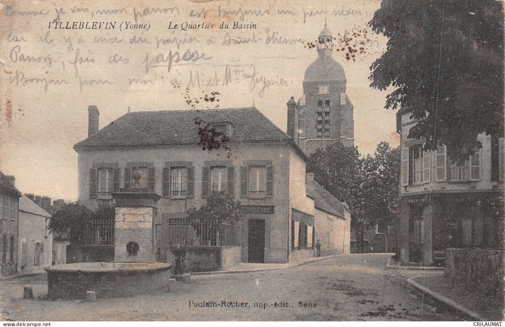 89-VILLEBLEVIN-N°T5167-D/0175 - Villeblevin