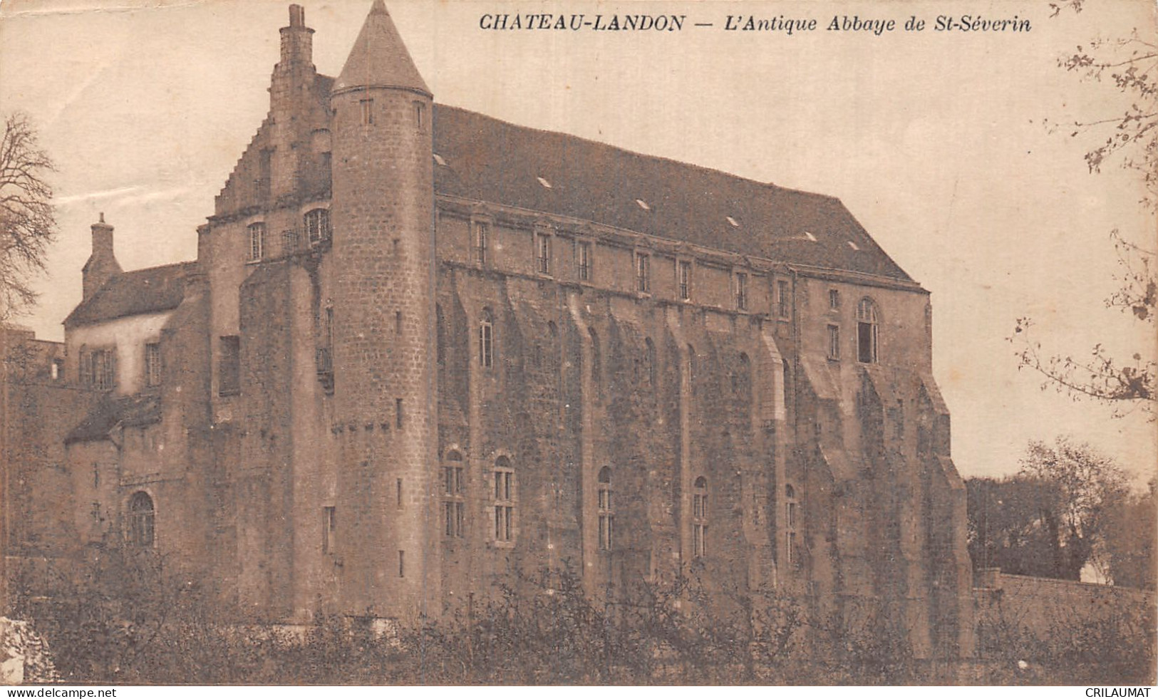 77-CHATEAU LANDON-N°T5167-D/0163 - Chateau Landon