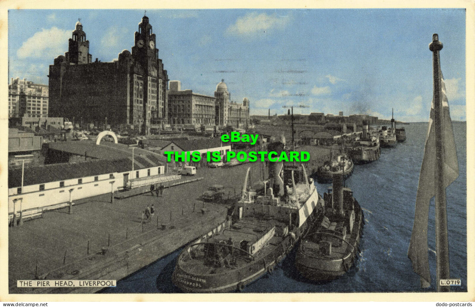 R587403 Pier Head. Liverpool. L. 0719. Dennis - Monde