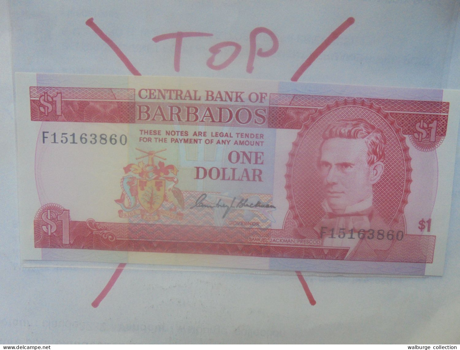 BARBADOS 1$ 1973 Neuf (B.33) - Barbades