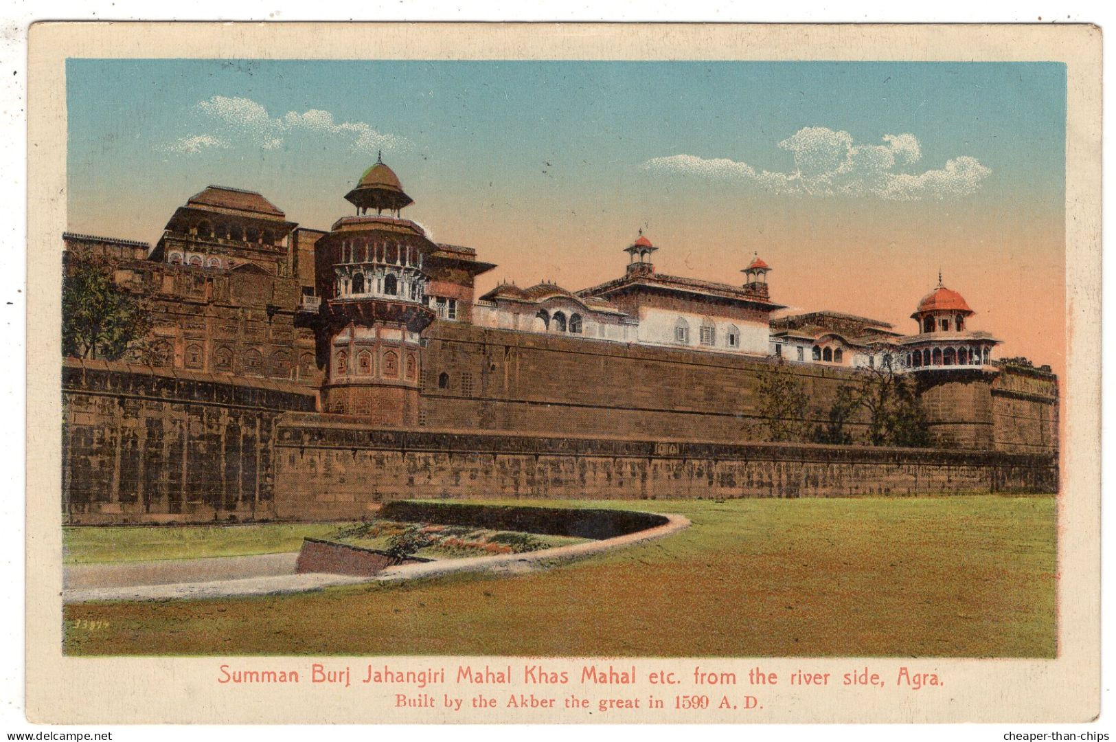 AGRA - Summan Burj Jahangiri Mahal Khas Mahal Etc. - H.A. Mirza 136 - Indien