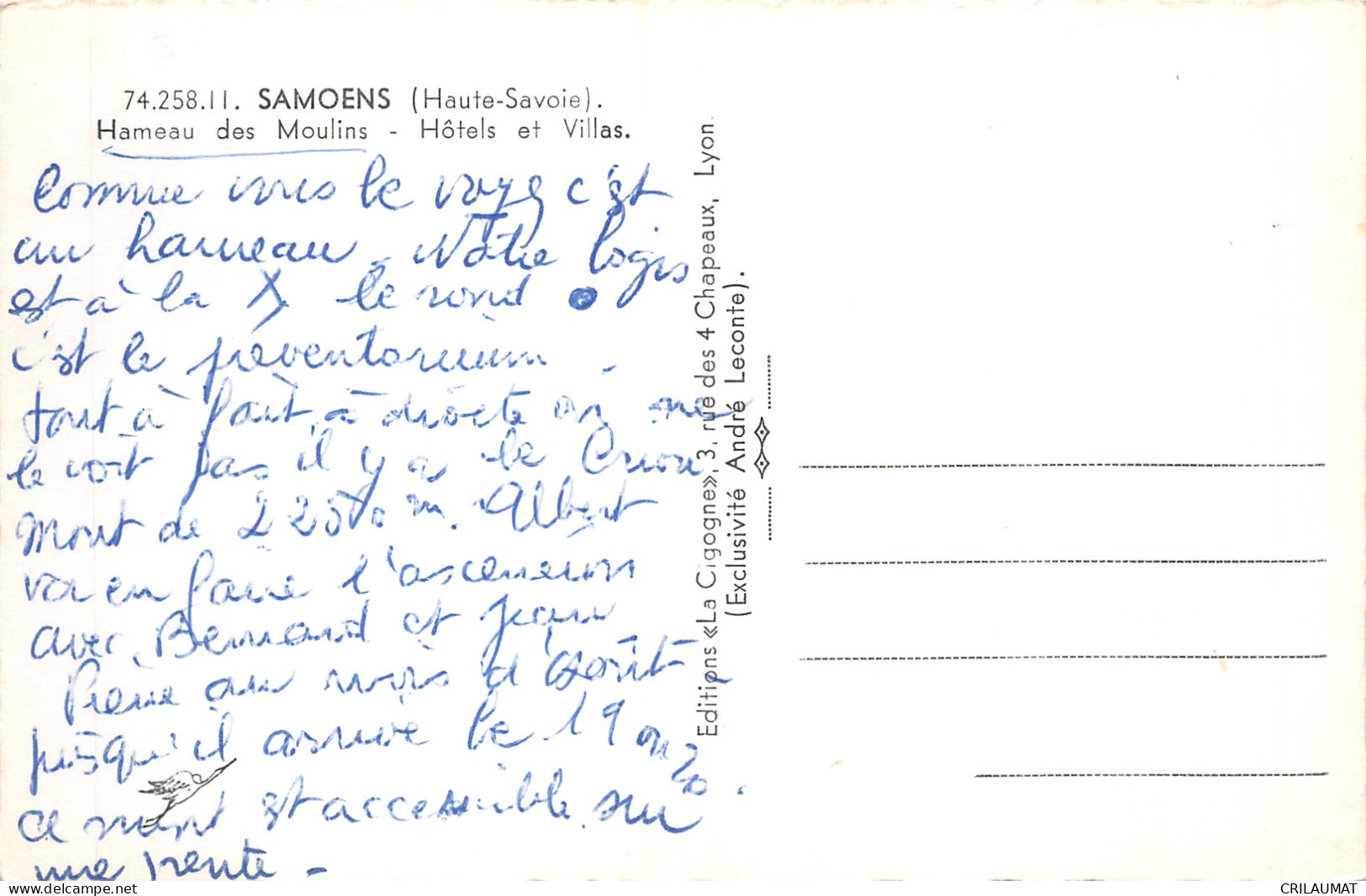 74-SAMOENS-N°T5168-B/0327 - Samoëns