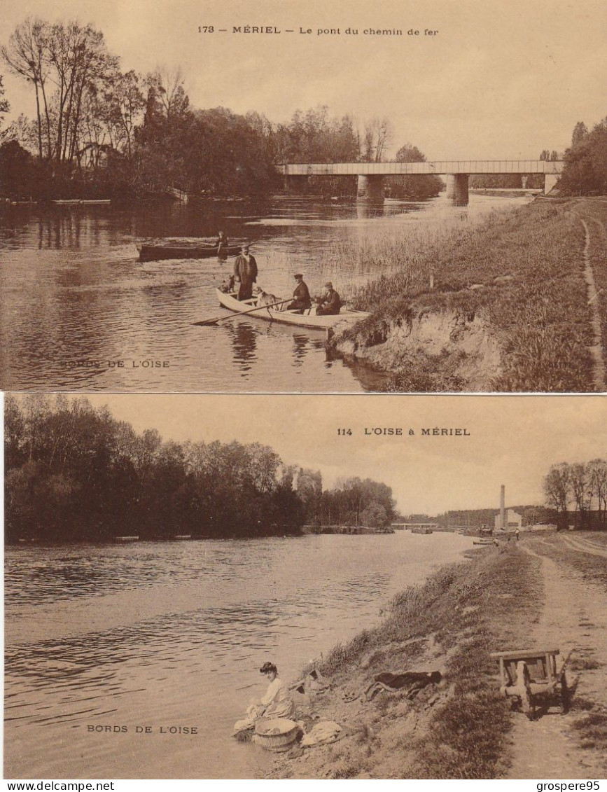 MERIEL LE PONT BARQUES + LAVANDIERES - Meriel