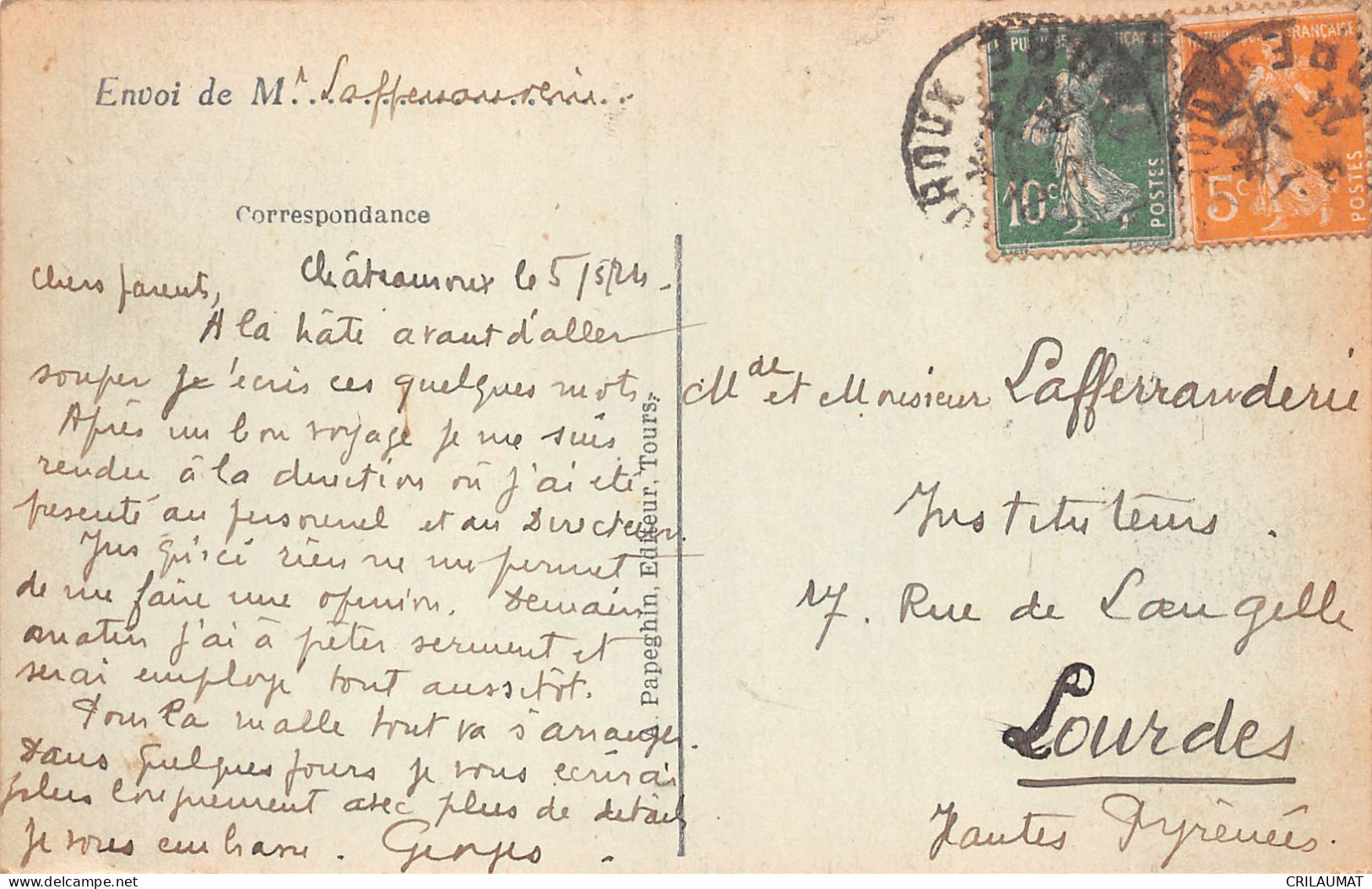 36-CHATEAUROUX-N°T5168-A/0059 - Chateauroux